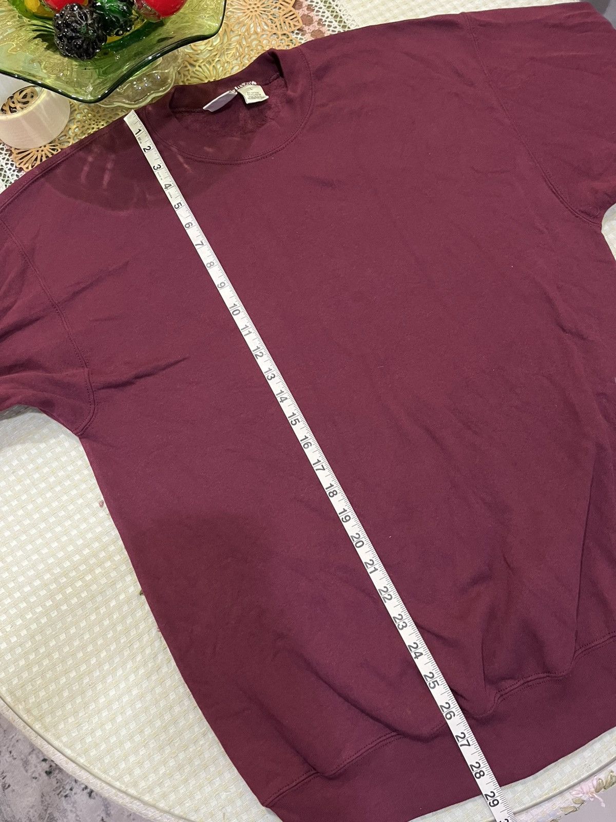 Soffe mj soffe crewneck sweatshirt in a burgundy or maroon color Size US L / EU 52-54 / 3 - 8 Thumbnail
