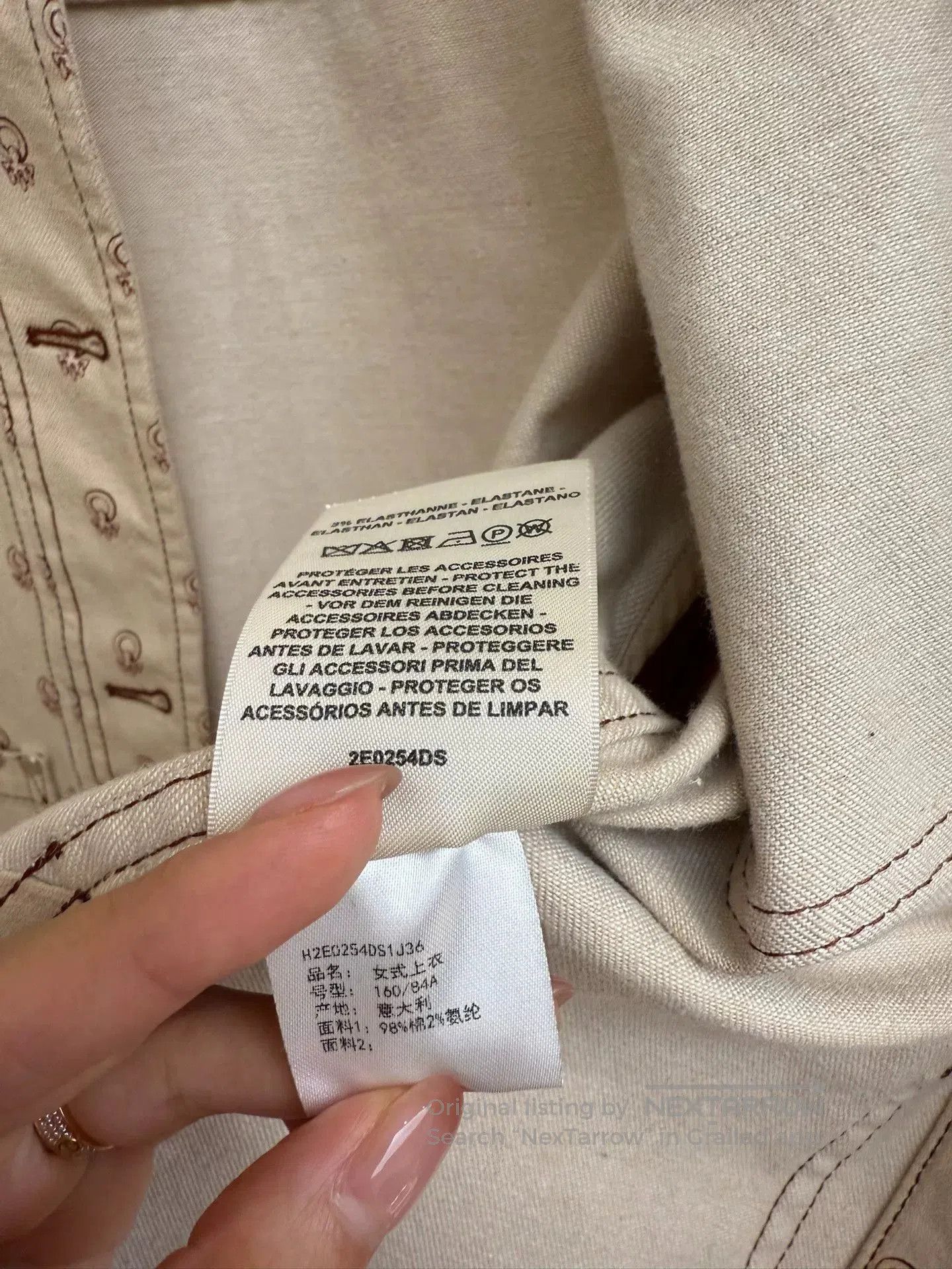 Hermes Hermes Denim Jacket Size 36. Size US S / EU 44-46 / 1 - 6 Thumbnail