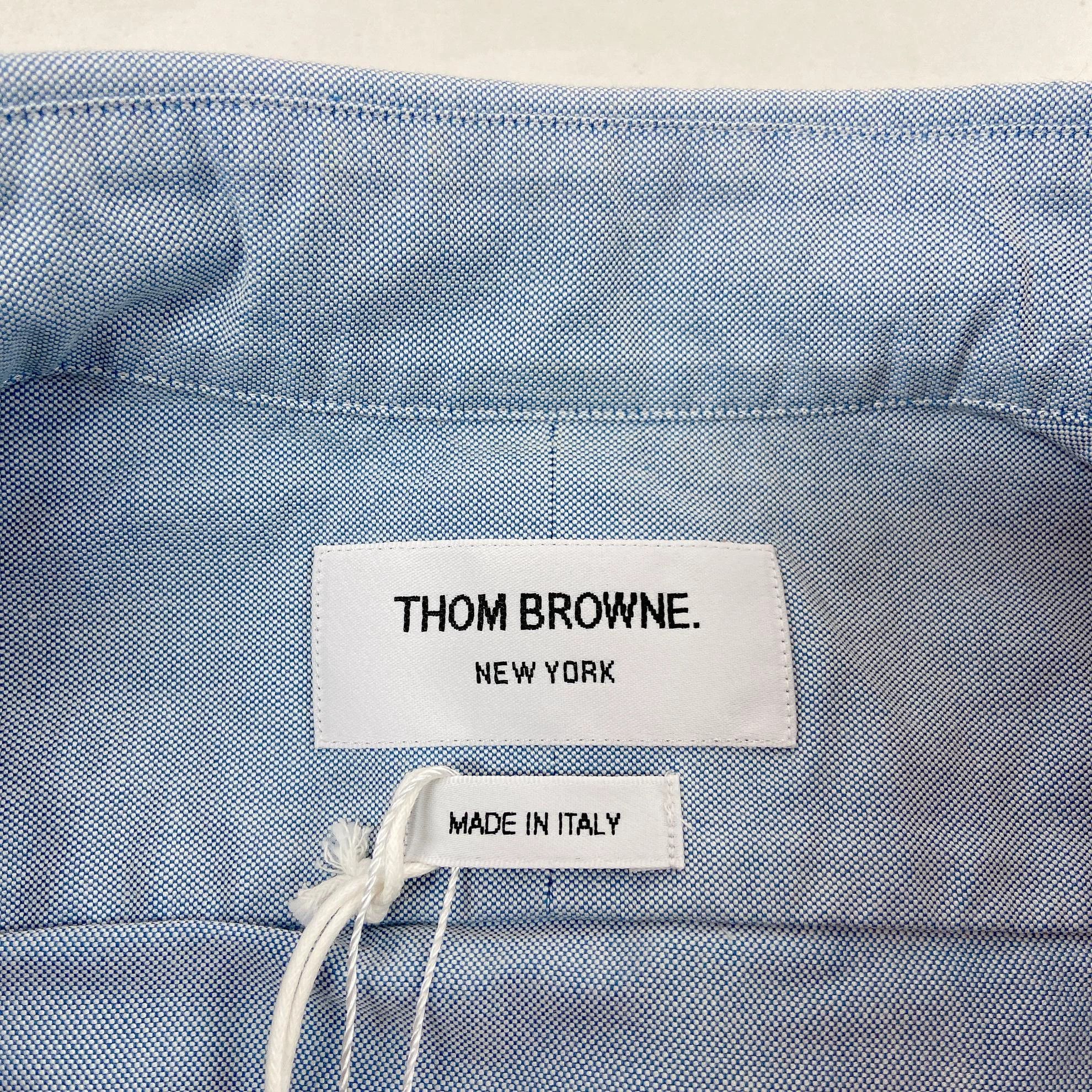 Thom Browne Thom Browne blue shirt 3 new with tags Size US M / EU 48-50 / 2 - 7 Thumbnail