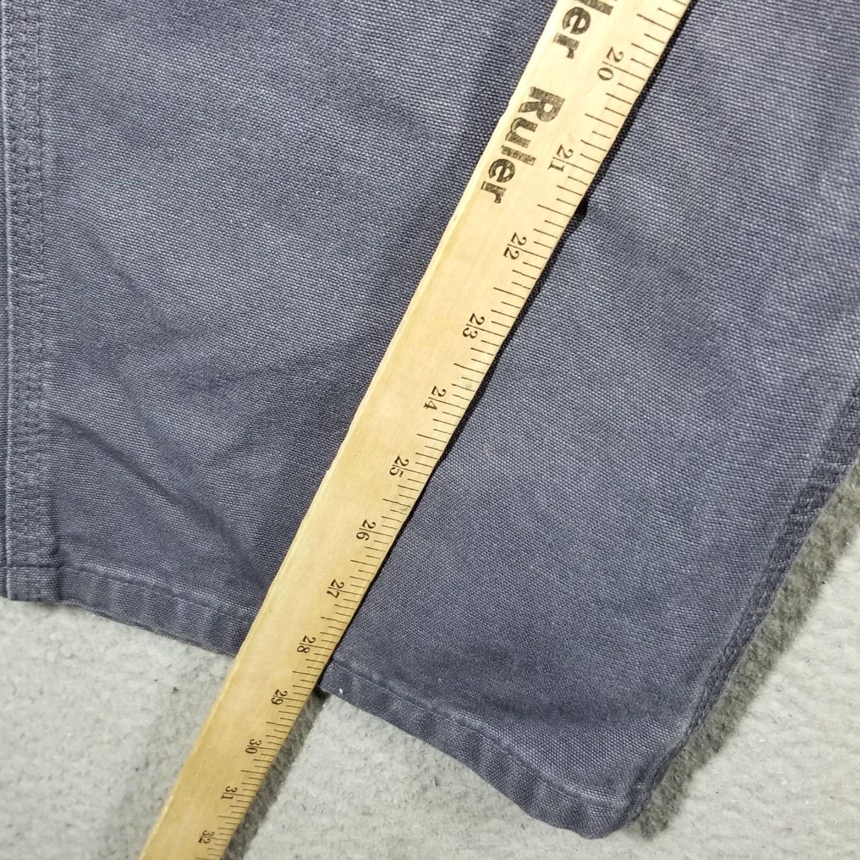 Carhartt Carhartt Mens Pants 40x30 Gray Workwear Dungaree Fit Canvas Cargo Work Pant Modern Size US 40 / EU 56 - 6 Thumbnail