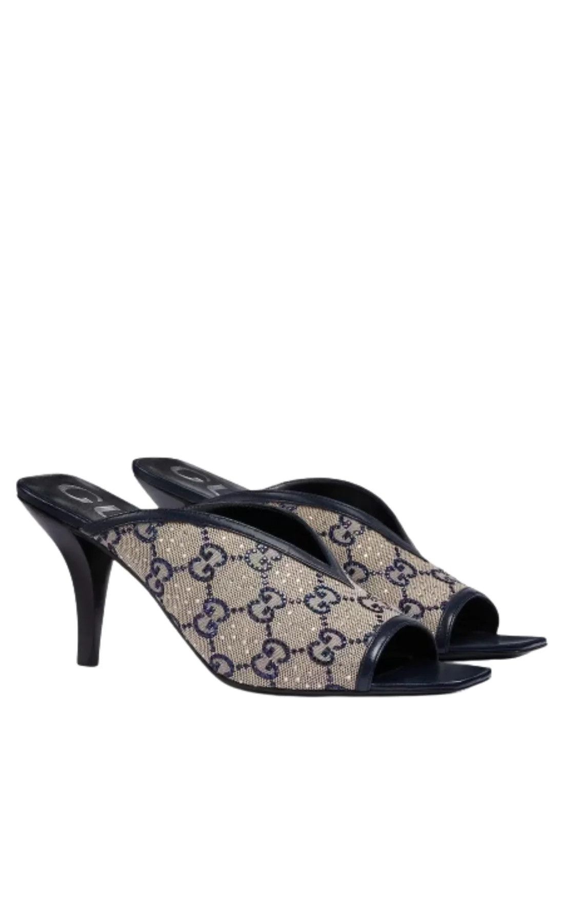 Gucci o1s1wg110225 GG Crystal Mules in Multicolor Size US 5.5 / IT 35.5 - 2 Thumbnail