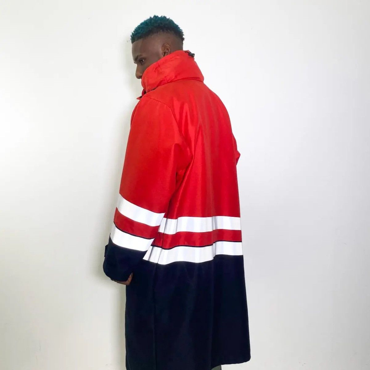 Balenciaga Balenciaga Rain Jacket Pulled Parka Fire Fighter Jacket Size US M / EU 48-50 / 2 - 5 Thumbnail