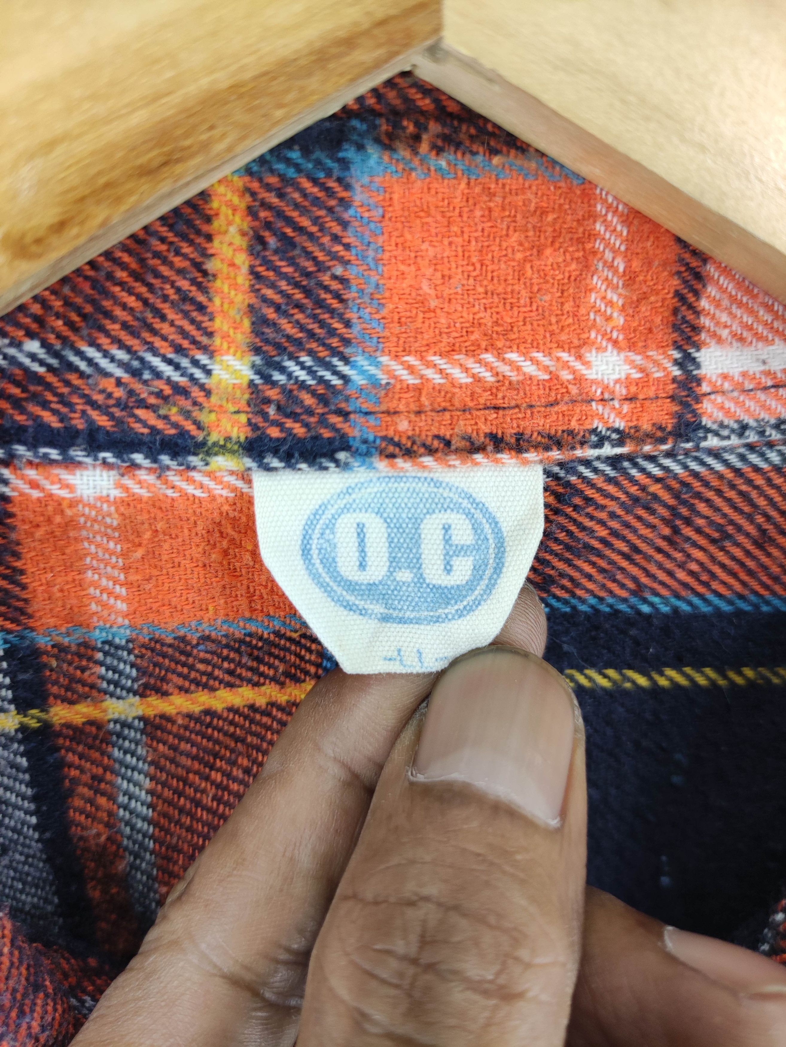 Flannel Vintage O.C Flannel Shirt Button Up Size US L / EU 52-54 / 3 - 2 Thumbnail