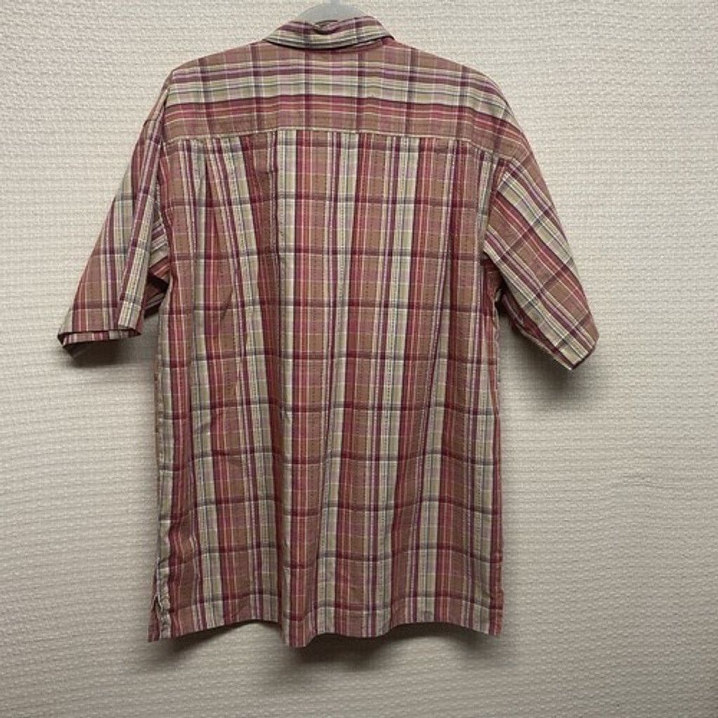 Patagonia VTG Patagonia SeerSucker Short Sleeve Button Up Shirt Men L Size US L / EU 52-54 / 3 - 6 Thumbnail