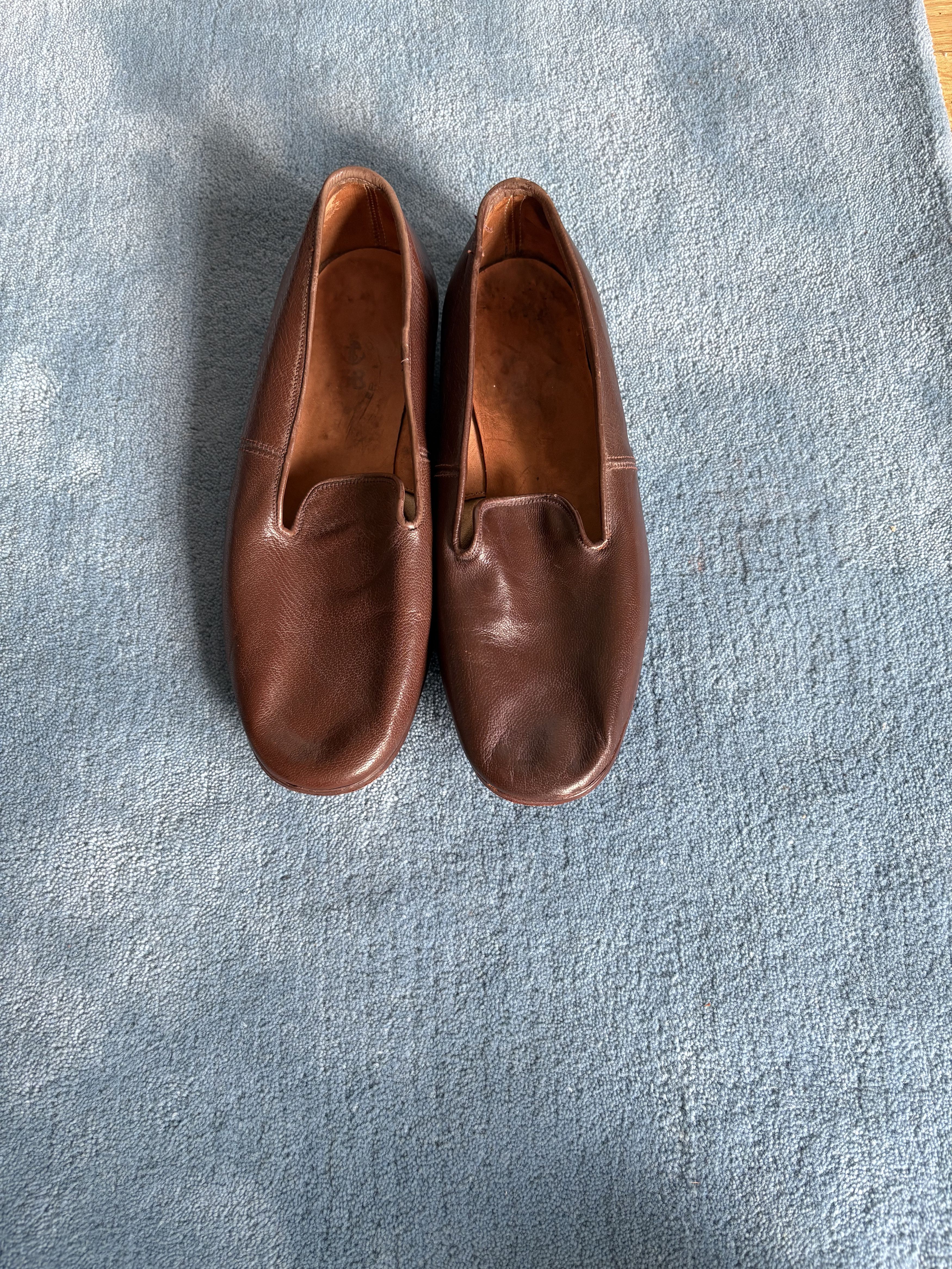 Other Vintage G.T. Hawkins Leather Slip-Ons (1946) Size US 6 / EU 39 - 3 Thumbnail