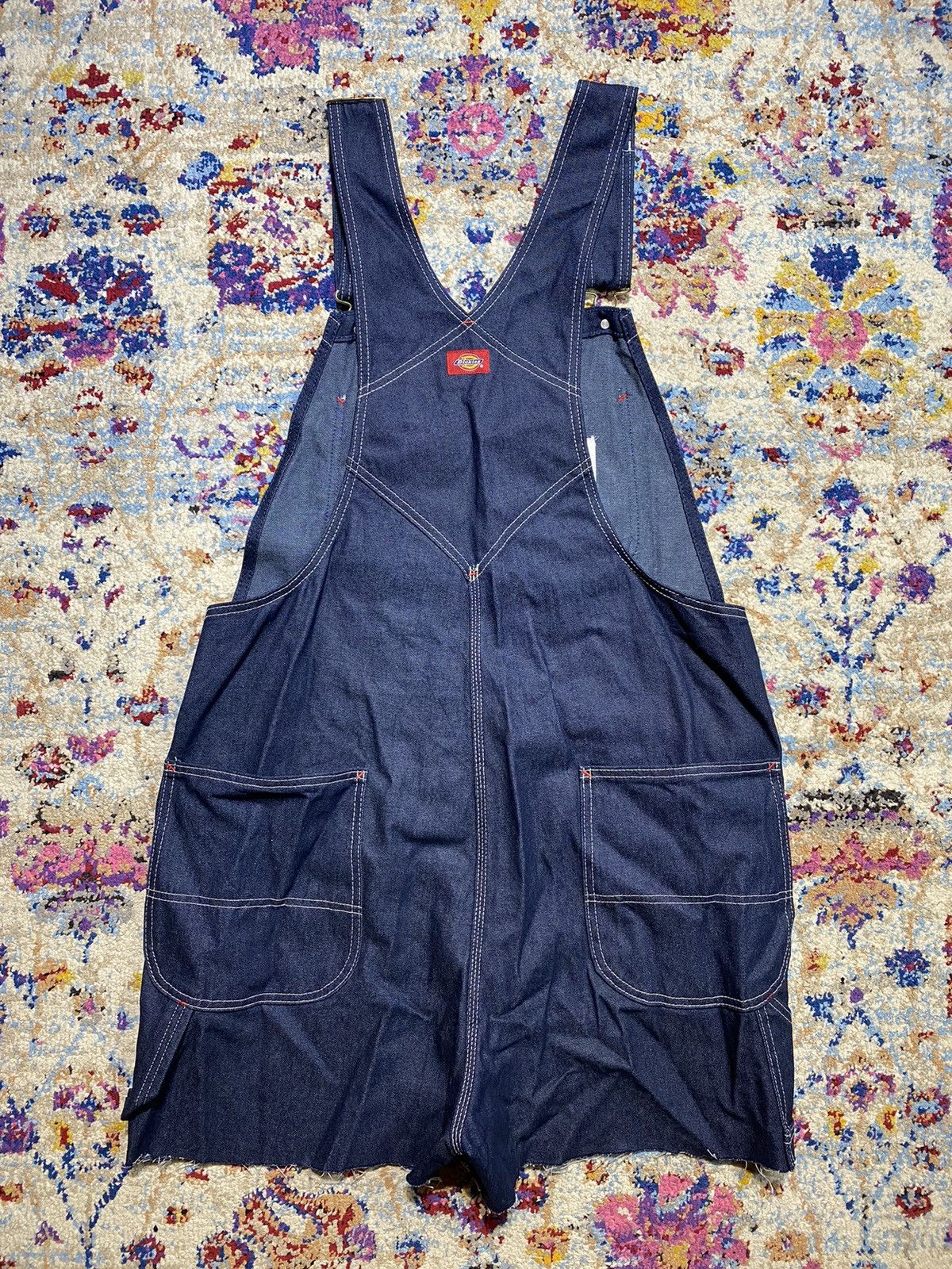Dickies Dickies Denim Jeans Crop Overalls Unisex W34 Size US 34 / EU 50 - 4 Thumbnail