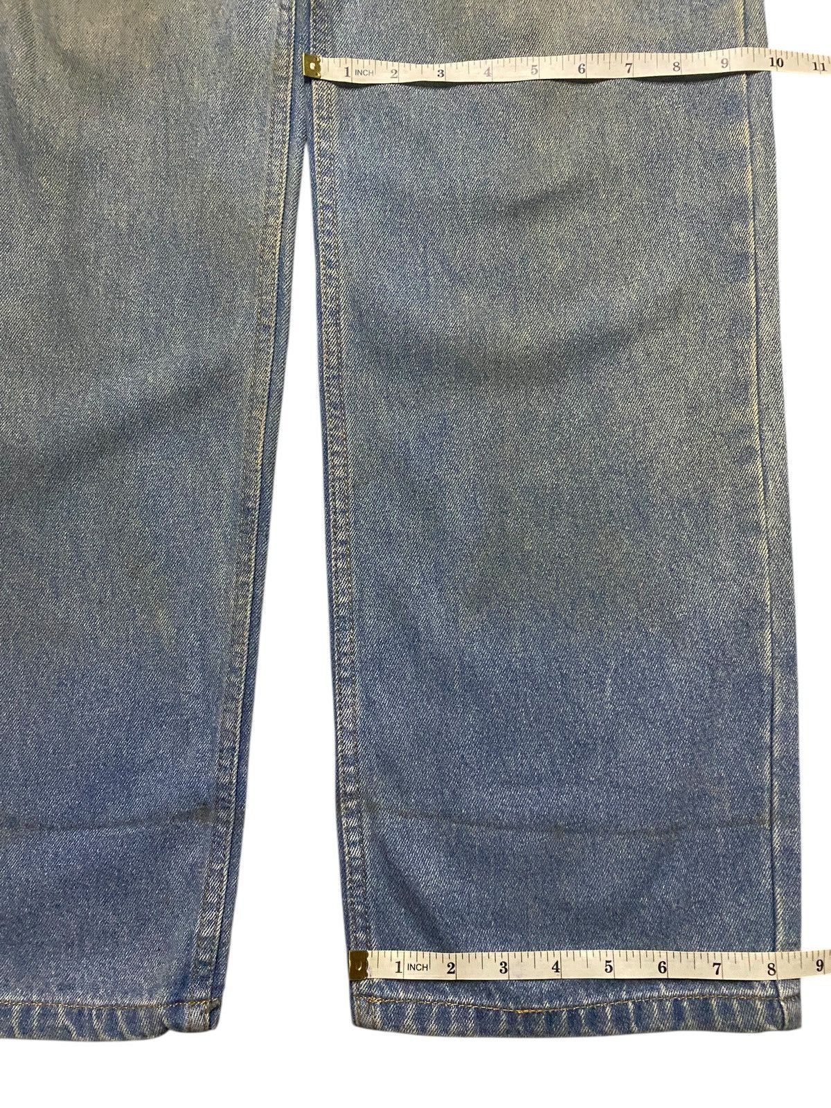 Japanese Brand Vtg Japanese Brand Grunge Mud Wash Distressed Loose Jeans Size US 32 / EU 48 - 13 Thumbnail