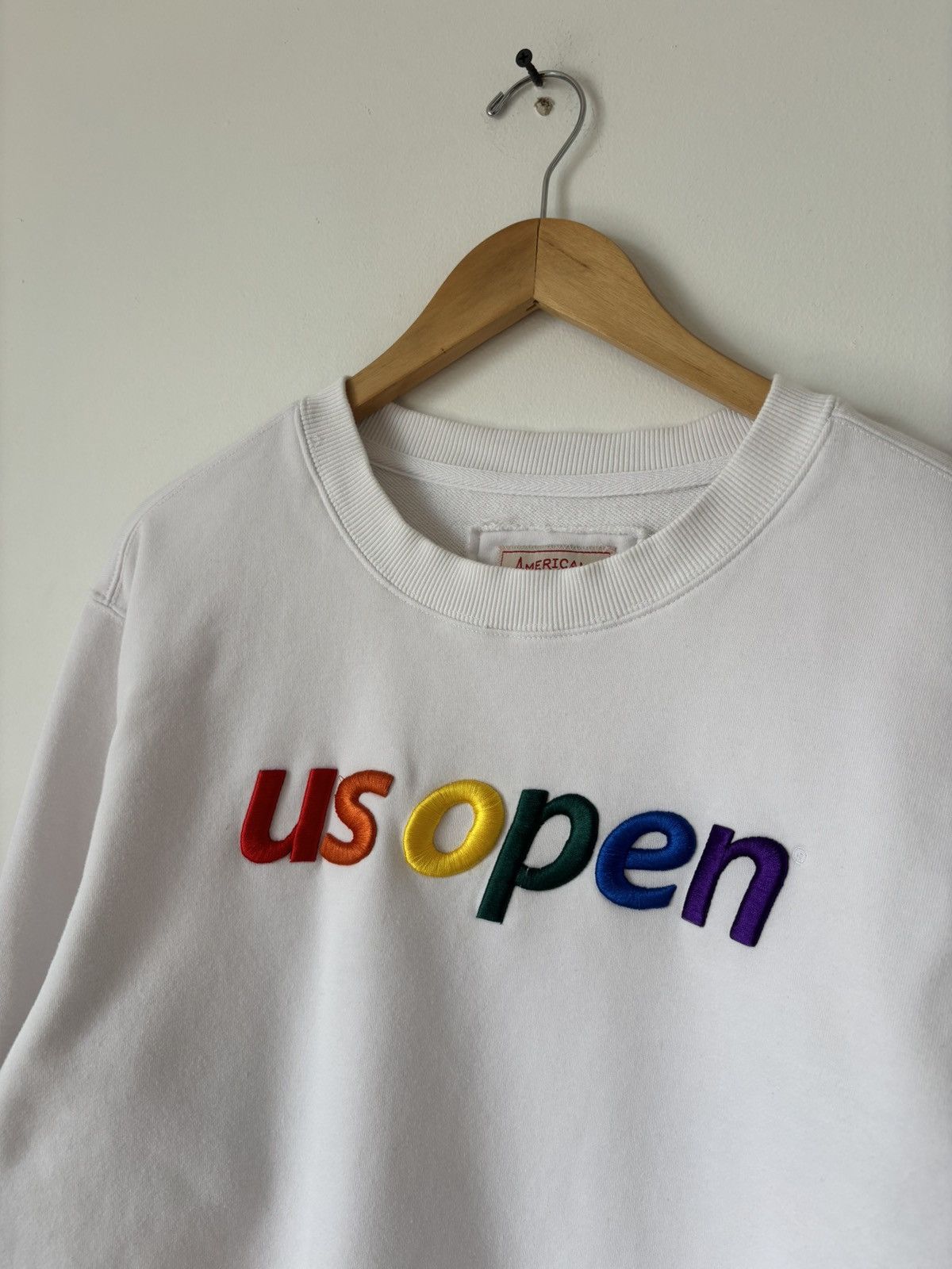 American Needle American Needle US Open Embroidered Logo Crewneck White M Size US M / EU 48-50 / 2 - 1 Thumbnail