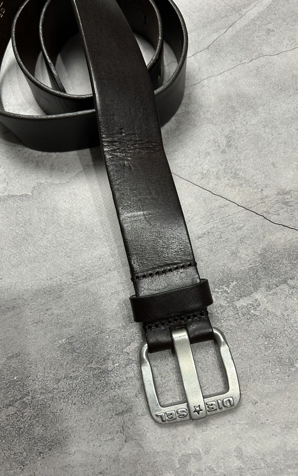 Diesel Vintage Diesel Leather Belts Y2K Opium Style Streetwear Rare Size ONE SIZE - 2 Thumbnail