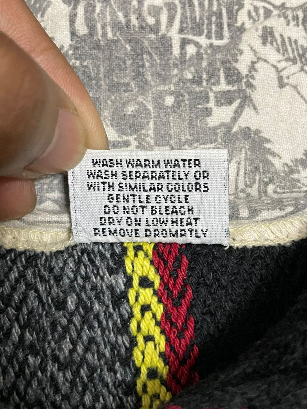 Bob Marley Vintage Y2K Rasta Style Knitted Stripe Streetwear Hoodie Size US XL / EU 56 / 4 - 12 Thumbnail