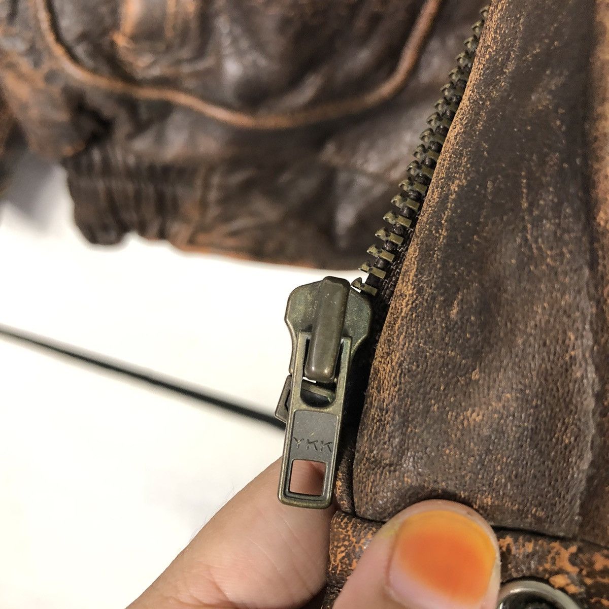 Japanese Brand 📌Vintage Riot Leather Jacket Blanket Atsukawa Issey Miyake Size US M / EU 48-50 / 2 - 17 Thumbnail
