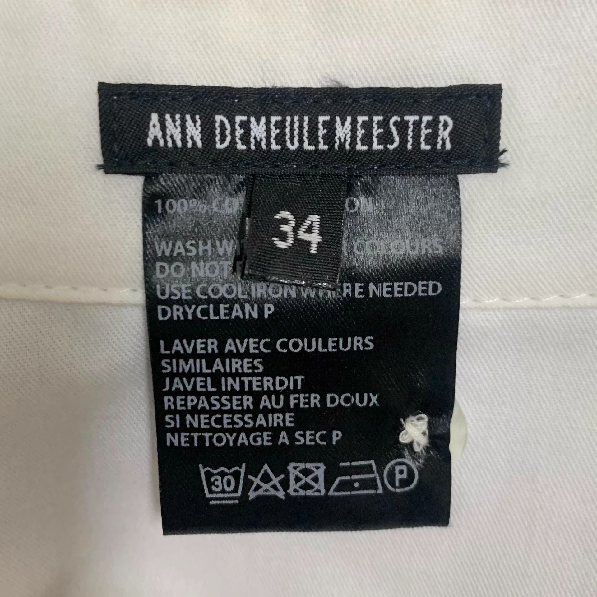 Ann Demeulemeester ANN DEMEULEMEESTER SS18 Runway-Style Robe Shirt Size XXS / US 00 / IT 34 - 3 Thumbnail