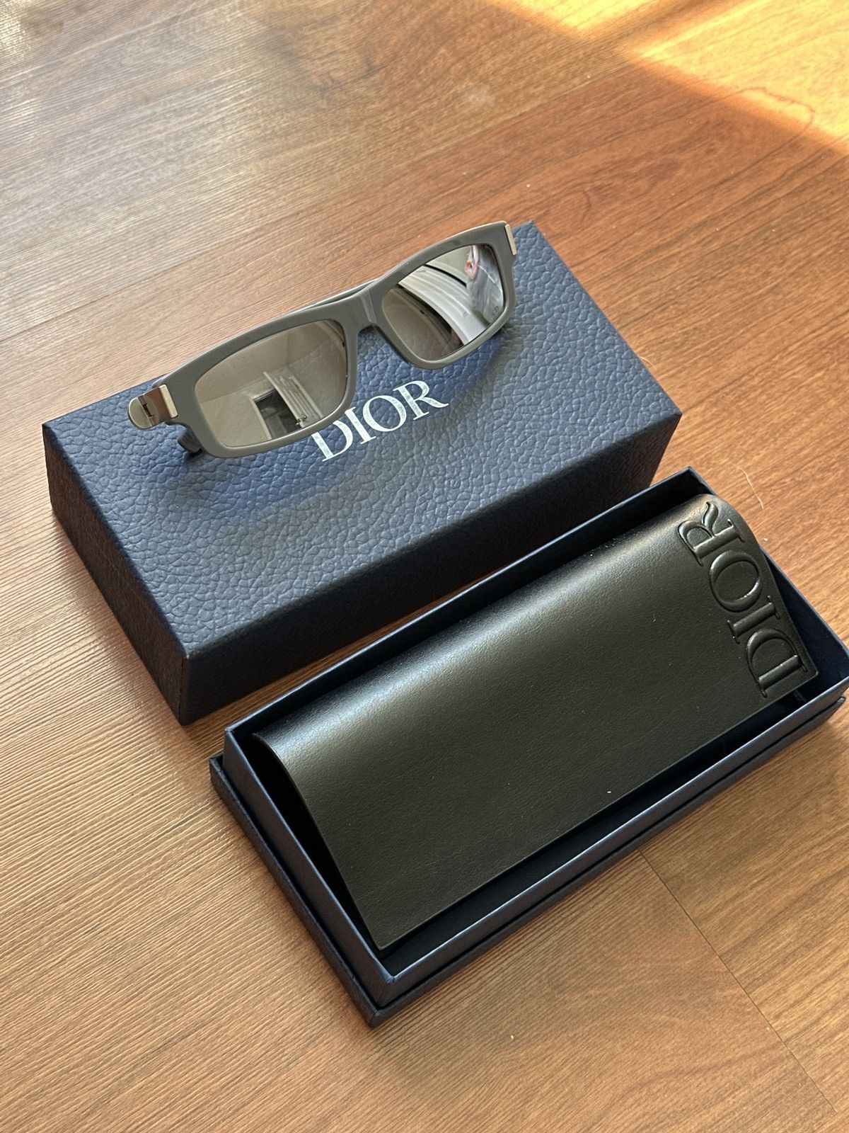 Dior Dior Icon Grey Sunglasses Size ONE SIZE - 1 Thumbnail