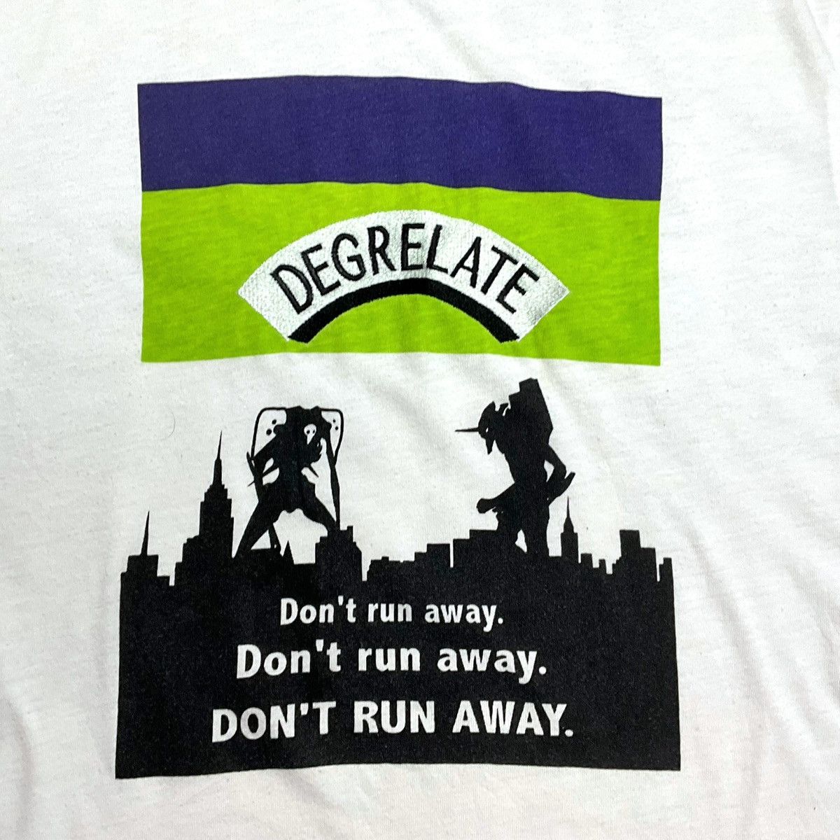 Anime DEGRELATE x EVANGELION Graphic White Tee Size US L / EU 52-54 / 3 - 3 Thumbnail