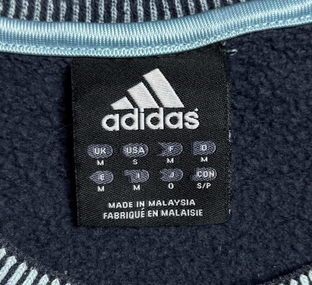 Adidas Adidas Vintage Big Logo Crewneck Cotton Boxy Sweatshirt Size US M / EU 48-50 / 2 - 10 Thumbnail