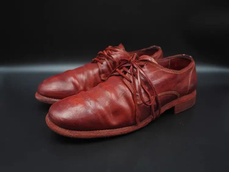 Guidi Guidi size 39 992 soft horse leather derby-2506 Size US 9 / IT 39 - 1 Thumbnail
