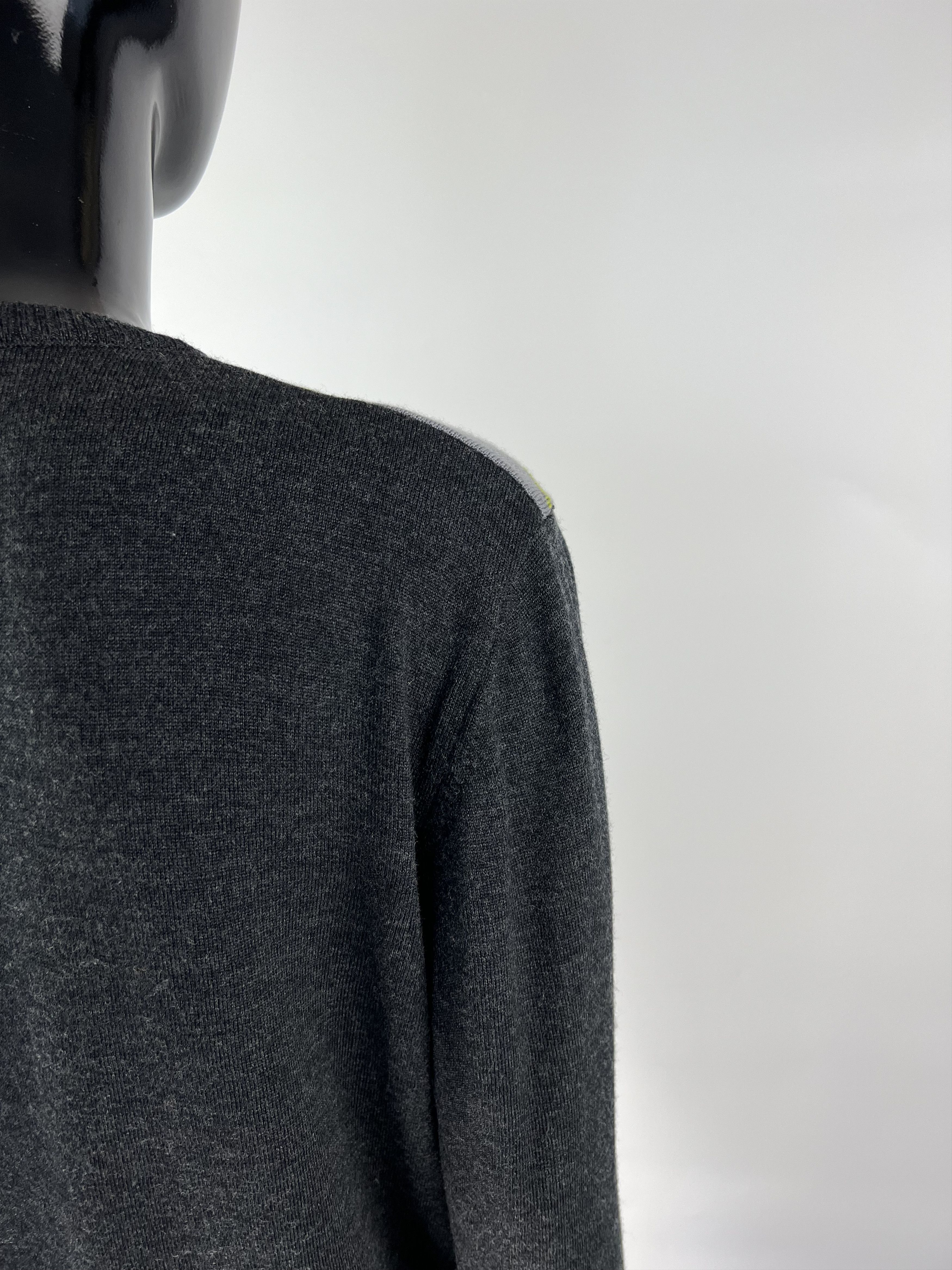 Versace × Vintage Versace Classic Vintage 100% Merino Wool Sweater Size L Size L / US 10 / IT 46 - 8 Thumbnail