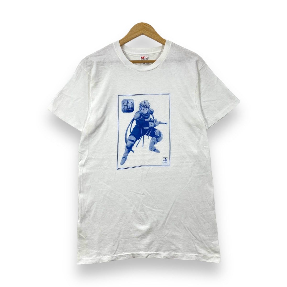 Playstation × Vintage Vintage 90's ARC THE LAD Playstation RPG Game Promo Tee Size US L / EU 52-54 / 3 - 1 Thumbnail