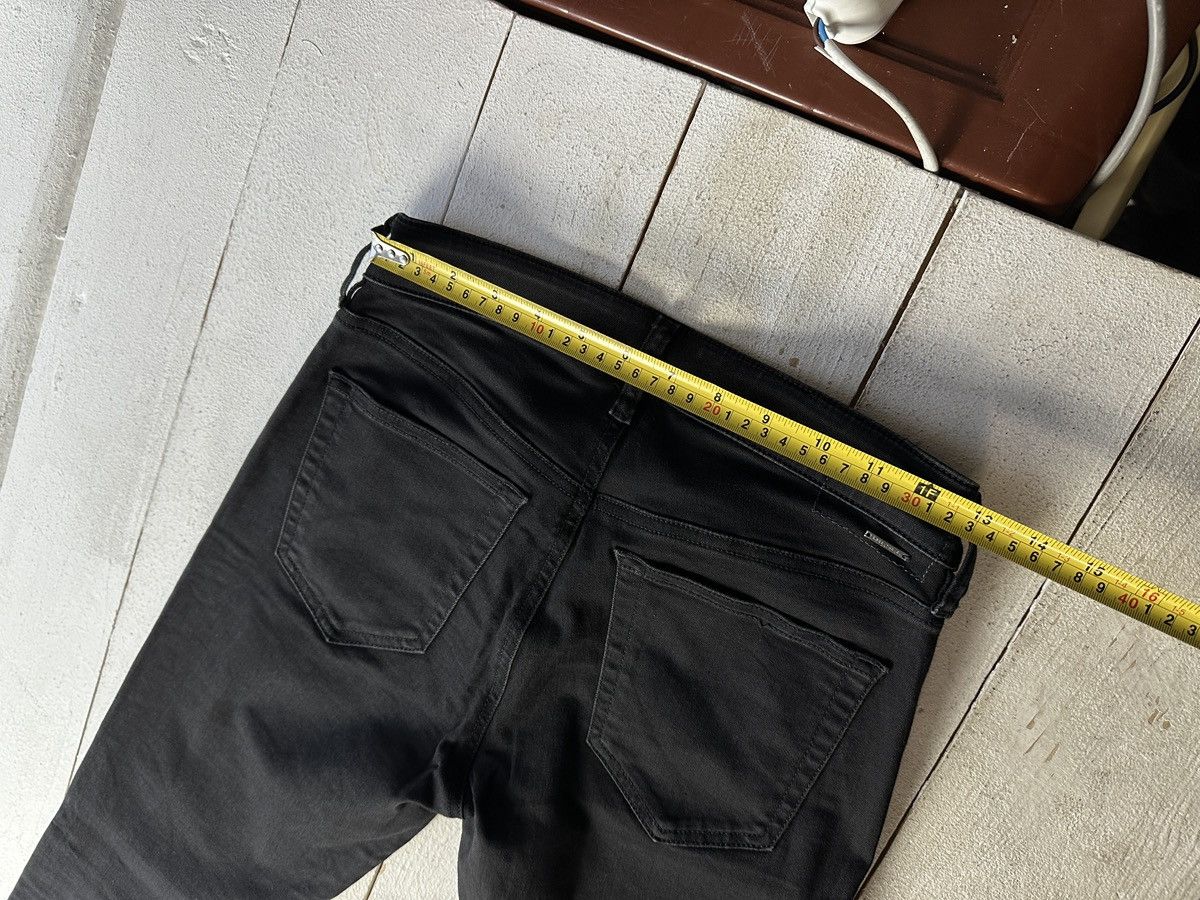 Diesel 🚨 DIESEL AVANT GARDE GOTHIC WOMEN JEANS LOGO IFSIXWASNINE Size 26" / US 2 / IT 38 - 16 Thumbnail