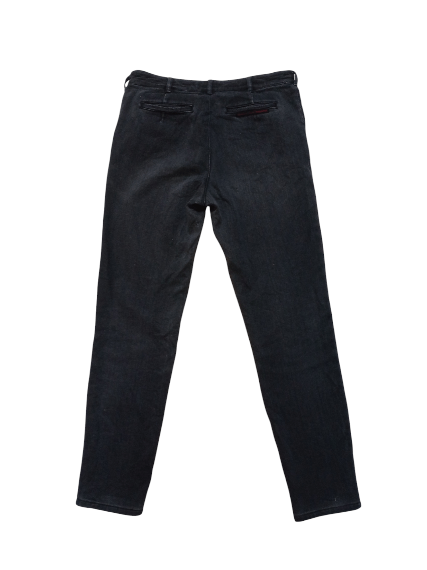 If Six Was Nine × Issey Miyake × Mademoiselle Non Non Issey Miyake Modemoiselle Non Non Distressed Skinny Jeans Size 30" / US 8 / IT 44 - 3 Thumbnail