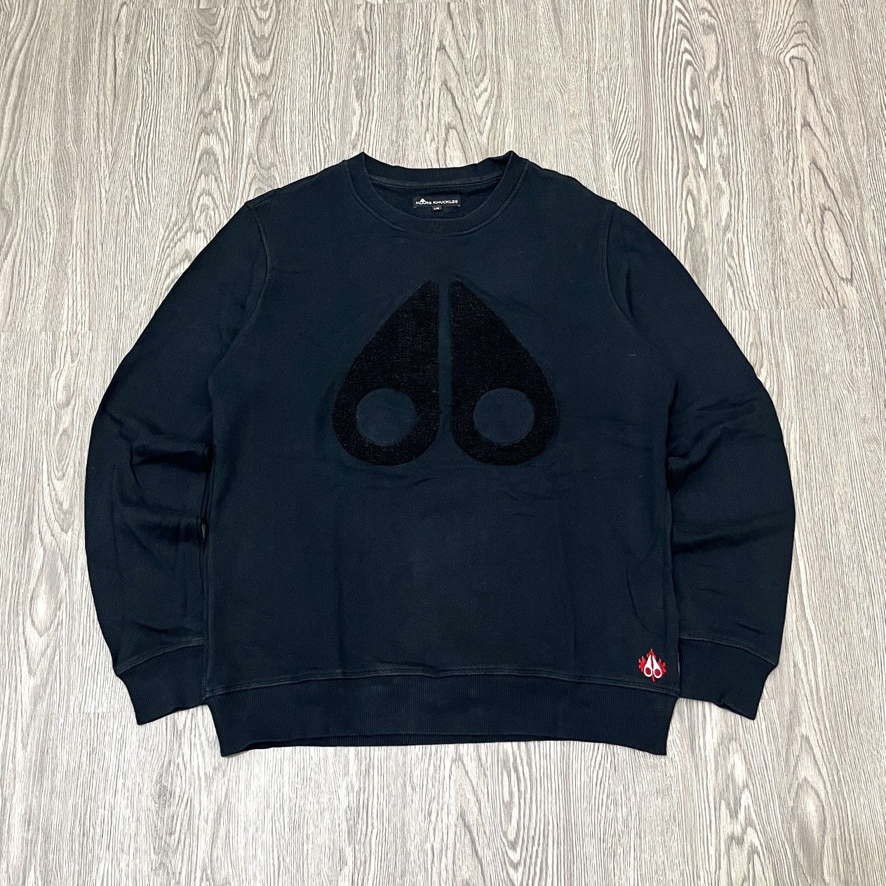 Moose Knuckles Moose Knuckles Vintage Sweatshirt Big Logo Towel Size US L / EU 52-54 / 3 - 1 Thumbnail