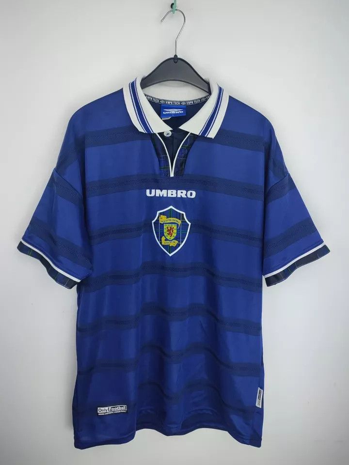 Umbro Scotland Umbro Home 1998-00 #31 MC Regnault FOOTBALL Kit Size US L / EU 52-54 / 3 - 1 Thumbnail