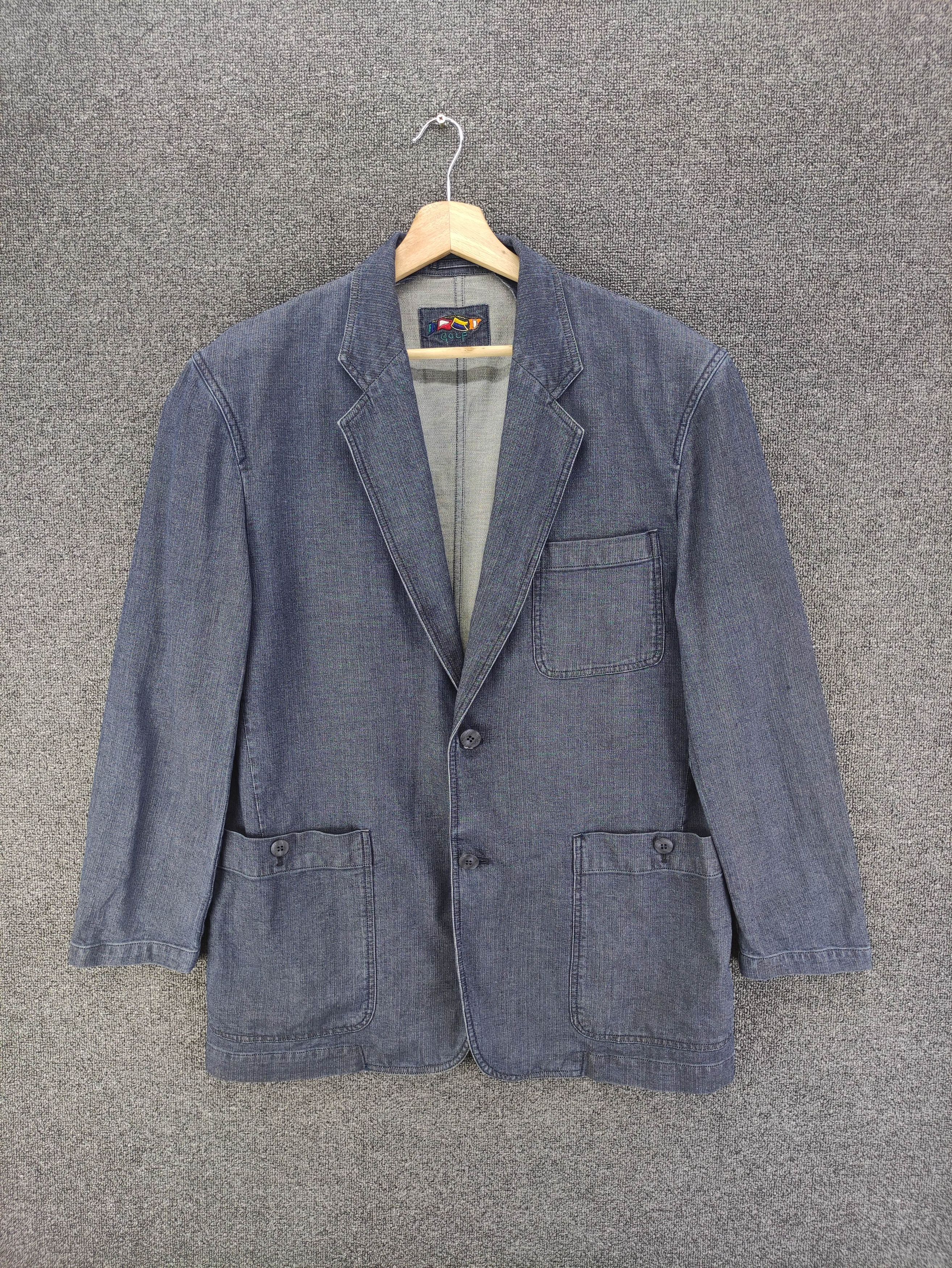 Japanese Brand Vintage Jacobins Coat Chore Jacket Size US L / EU 52-54 / 3 - 1 Thumbnail