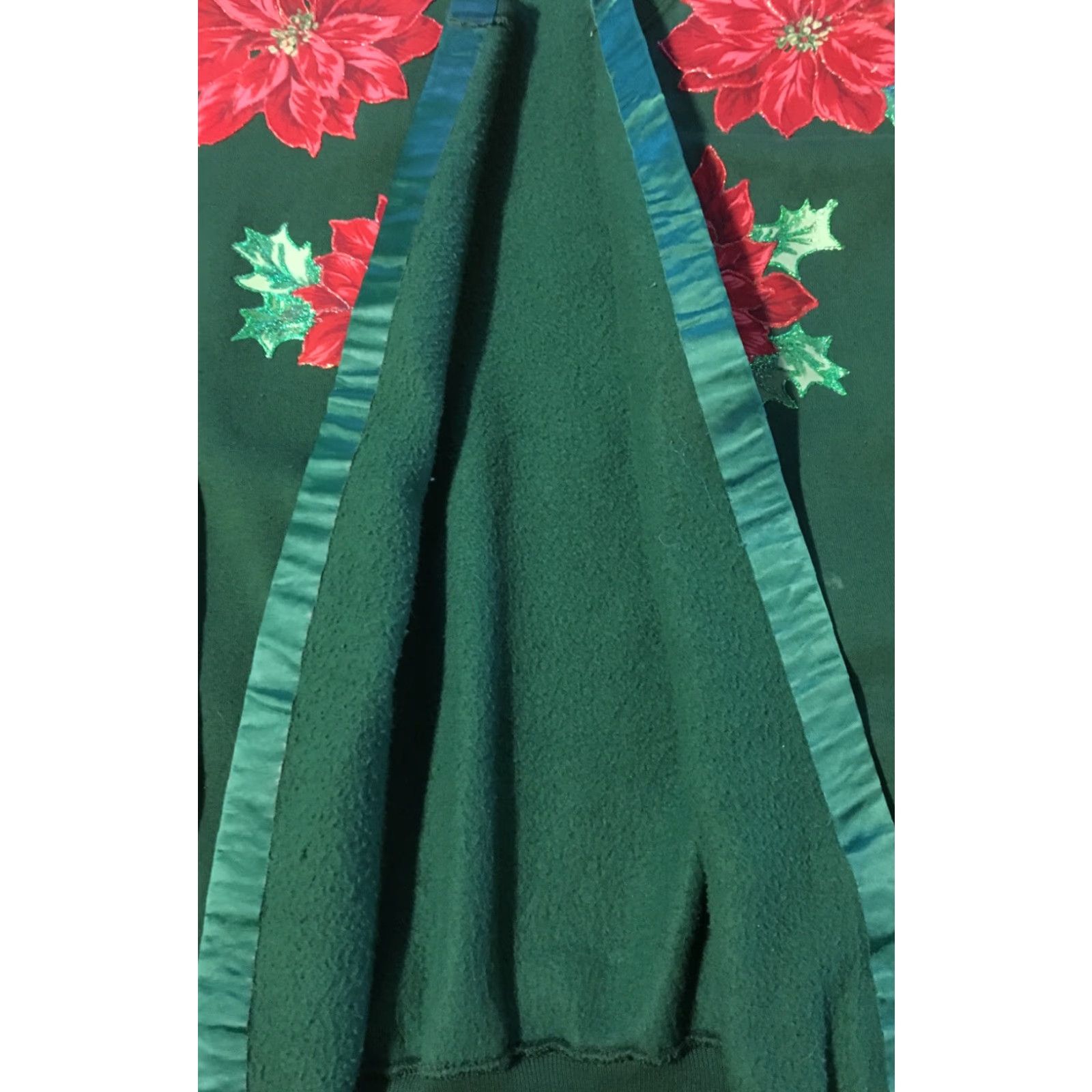Hanes VINTAGE 90s Flowers Open Front Cardigan Sweatshirt 2XL Green Men Hanes Shirt Size US XXL / EU 58 / 5 - 6 Thumbnail
