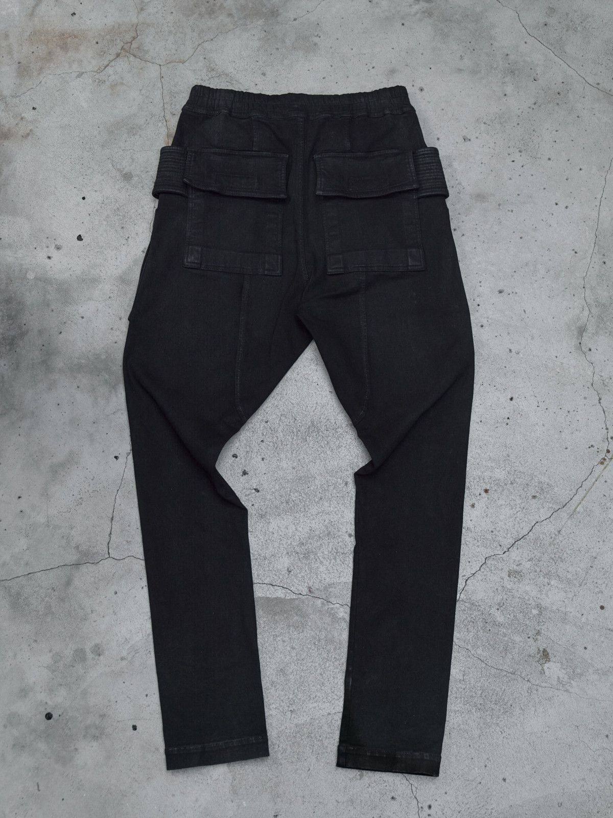 Rick Owens Drkshdw RICK OWENS DRKSHDW CREATCH CARGO PANTS -BLACK Size US 30 / EU 46 - 8 Thumbnail