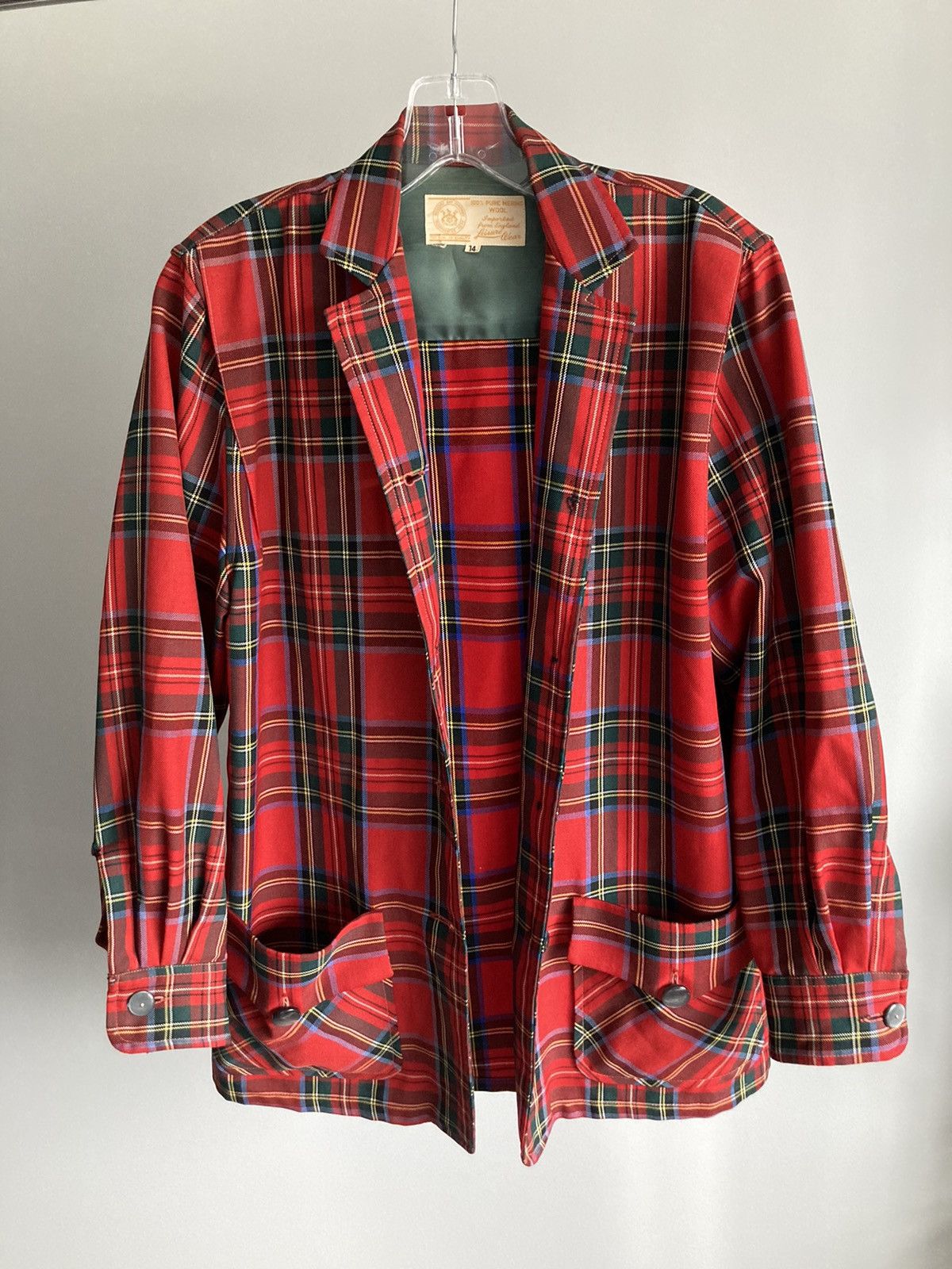 Hudsons Bay × Vintage Very Rare Hudson’s Bay Company Merino Wool Plain Jacket Size XL / US 12-14 / IT 48-50 - 1 Thumbnail
