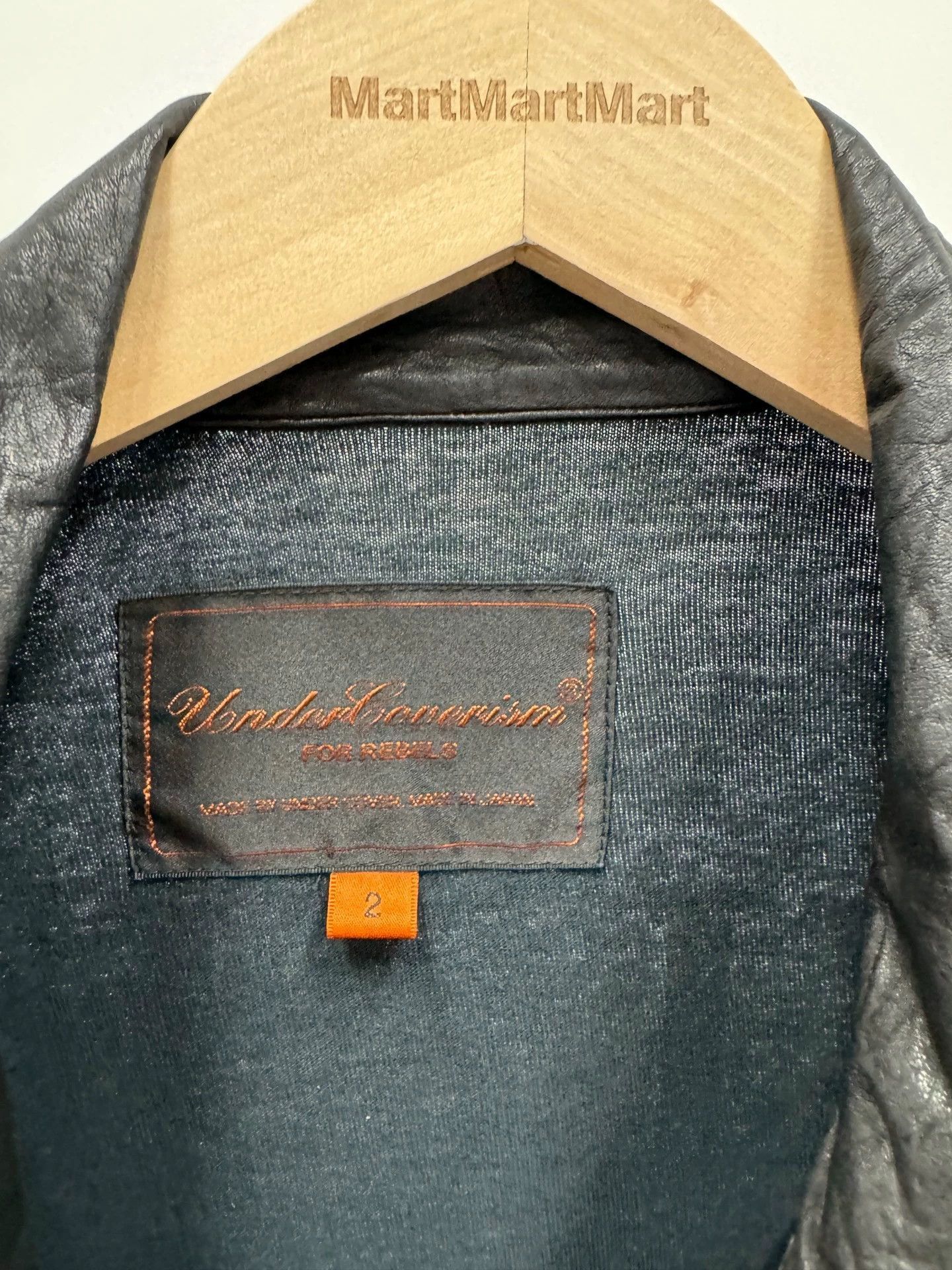 Undercover Undercover 06SS T Archive Band slogan patchwork leather jac Size US M / EU 48-50 / 2 - 8 Thumbnail