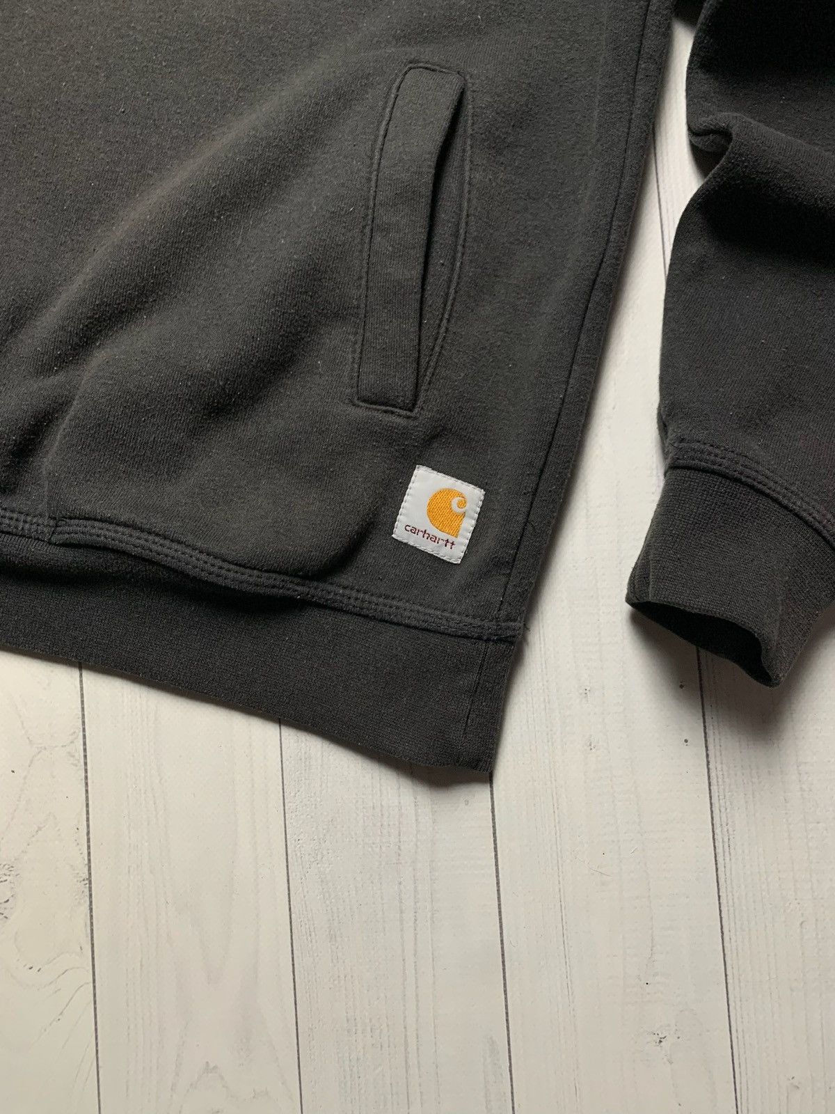 Carhartt Wip × Vintage Vintage Carhartt Wip sweatshirt size S logo black/Brown Size US S / EU 44-46 / 1 - 2 Thumbnail
