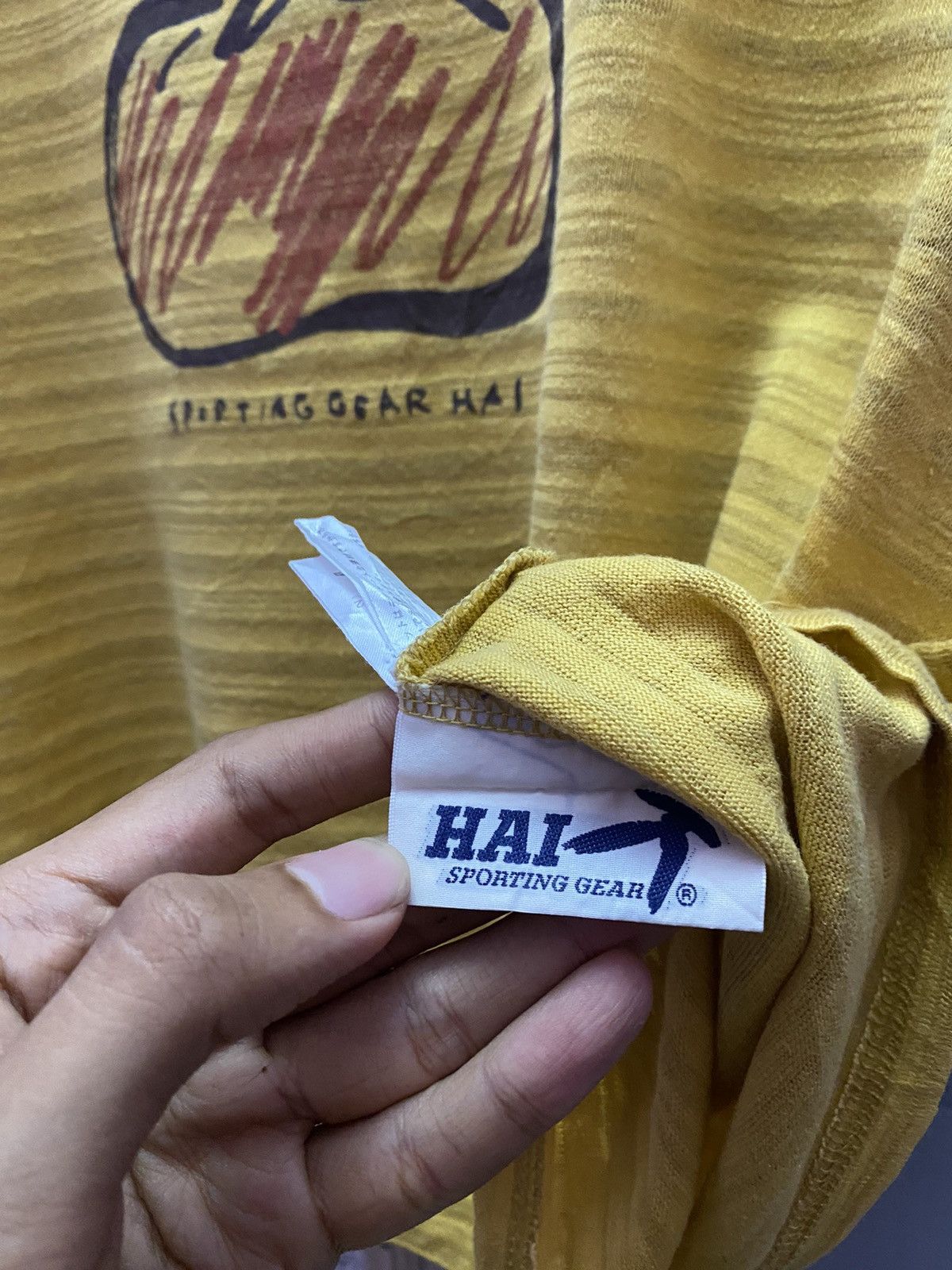 Hai Sporting Gear Vintage Hai Sporting Gear Issey Miyake BOXY Tees Size US M / EU 48-50 / 2 - 6 Thumbnail