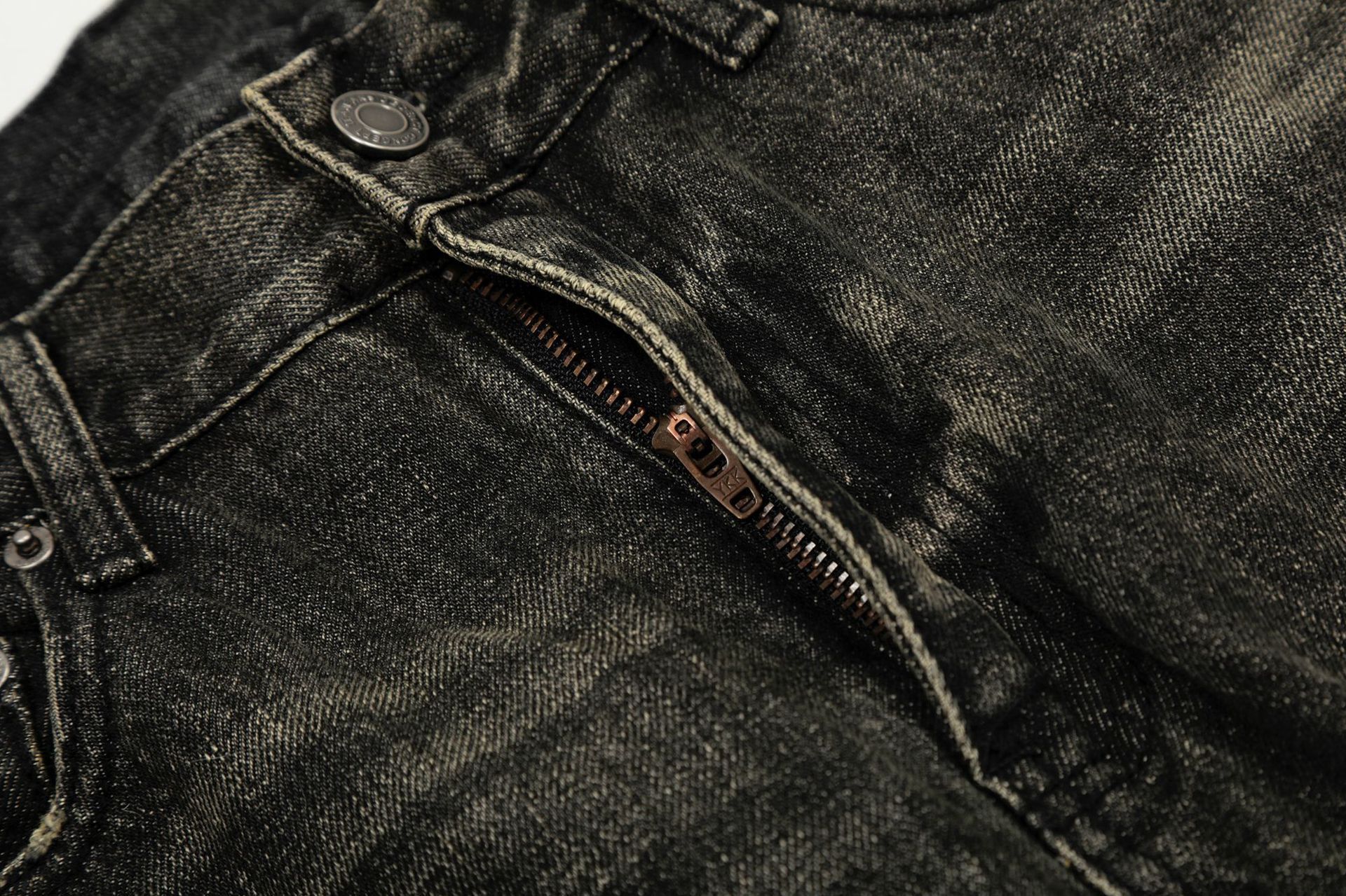 Vintage American retro washed lightning flared jeans for men Size US 32 / EU 48 - 4 Thumbnail