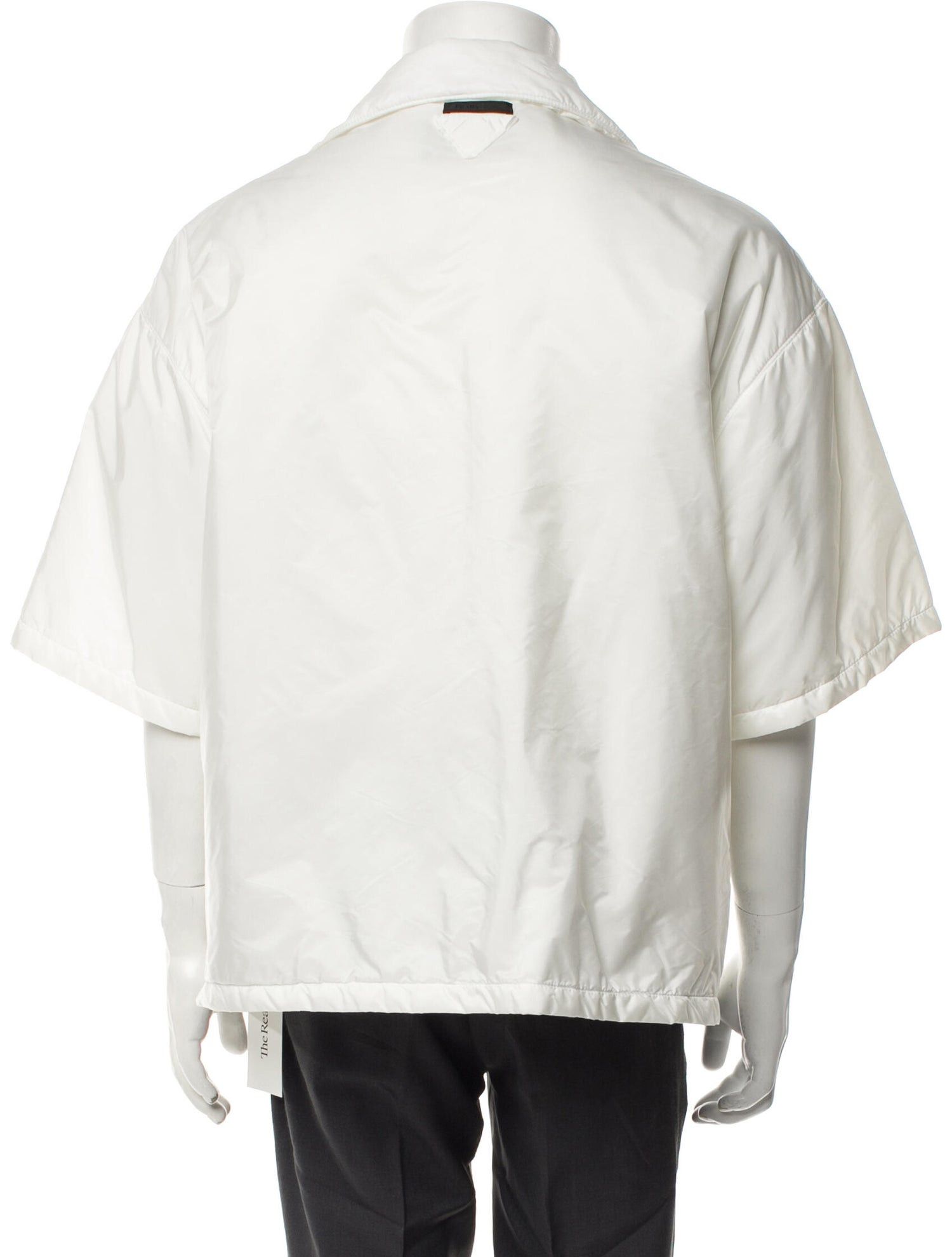 Prada Prada 2018 Nylon Logo Shirt Size US XL / EU 56 / 4 - 3 Thumbnail