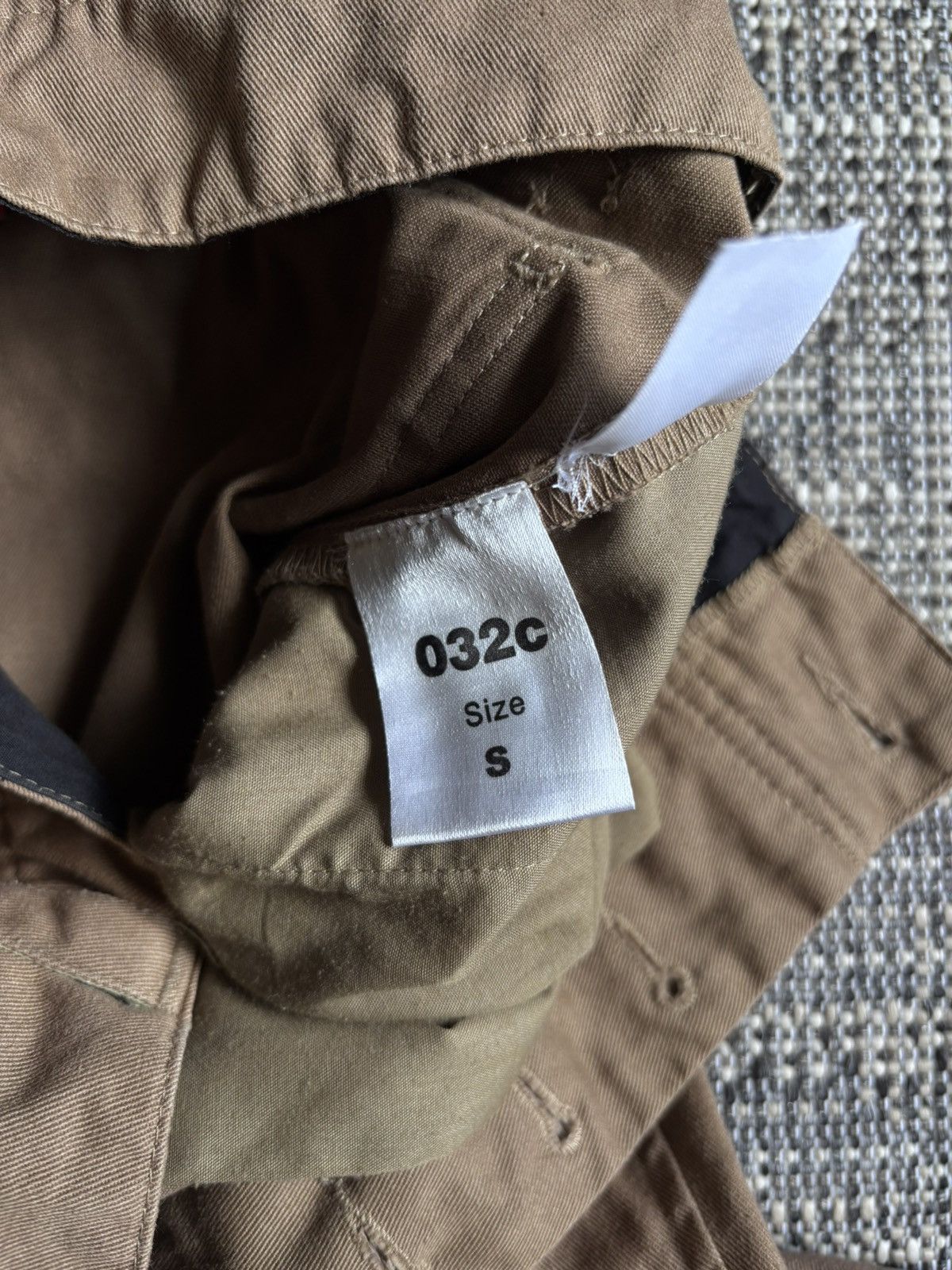 032c 032c Workshop Brown Utility Cargo Pants Red Logo Size US 30 / EU 46 - 11 Thumbnail