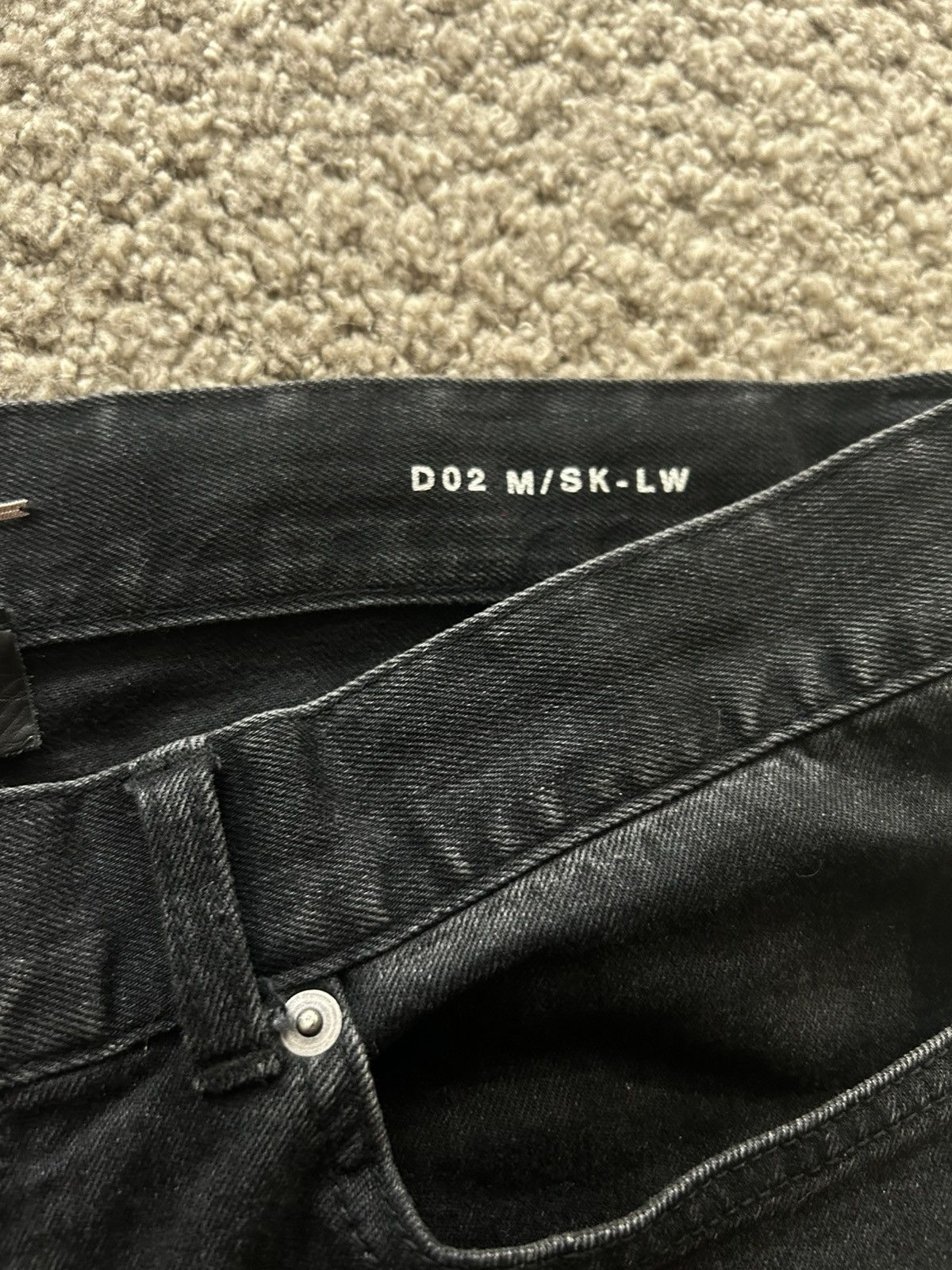 Saint Laurent Paris Saint laurent paris d02 jeans hedi slimane era Size US 32 / EU 48 - 6 Thumbnail