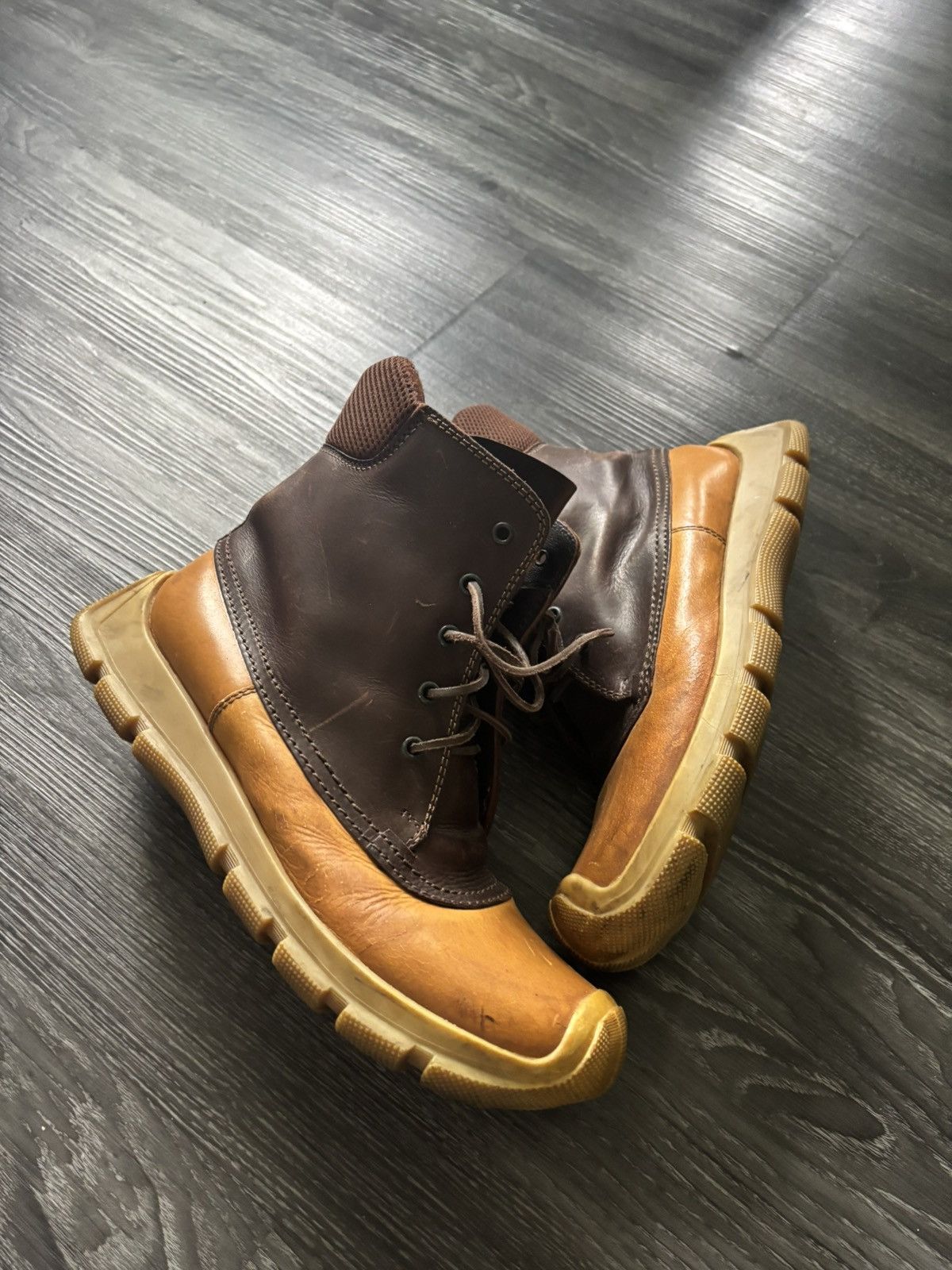 Miu Miu FW99 Duck Boots Size US 10 / EU 43 - 4 Thumbnail