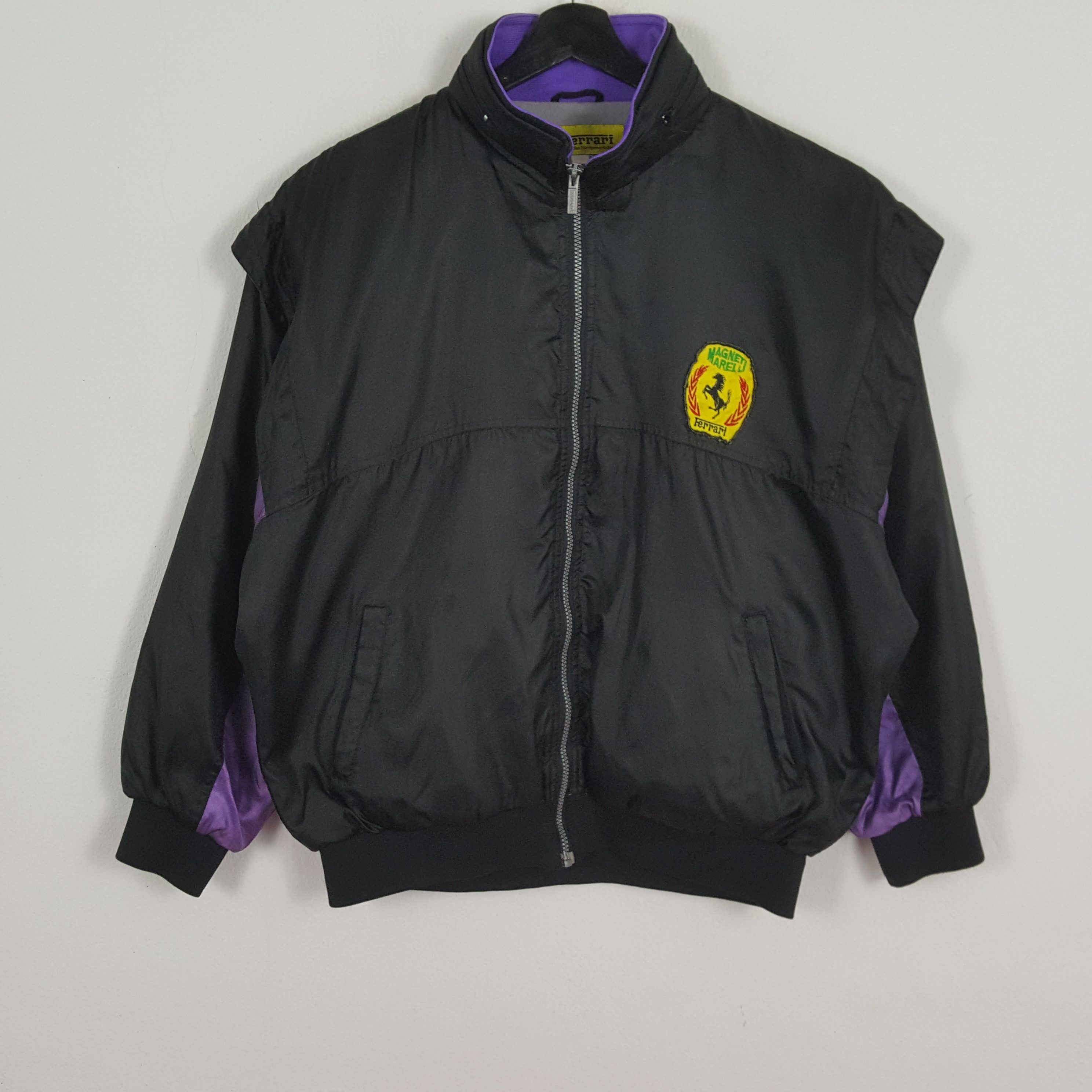 Ferrari × Vintage FERRARI F1 Racing Style Motorsport Crew Jacket Size US XXL / EU 58 / 5 - 1 Thumbnail