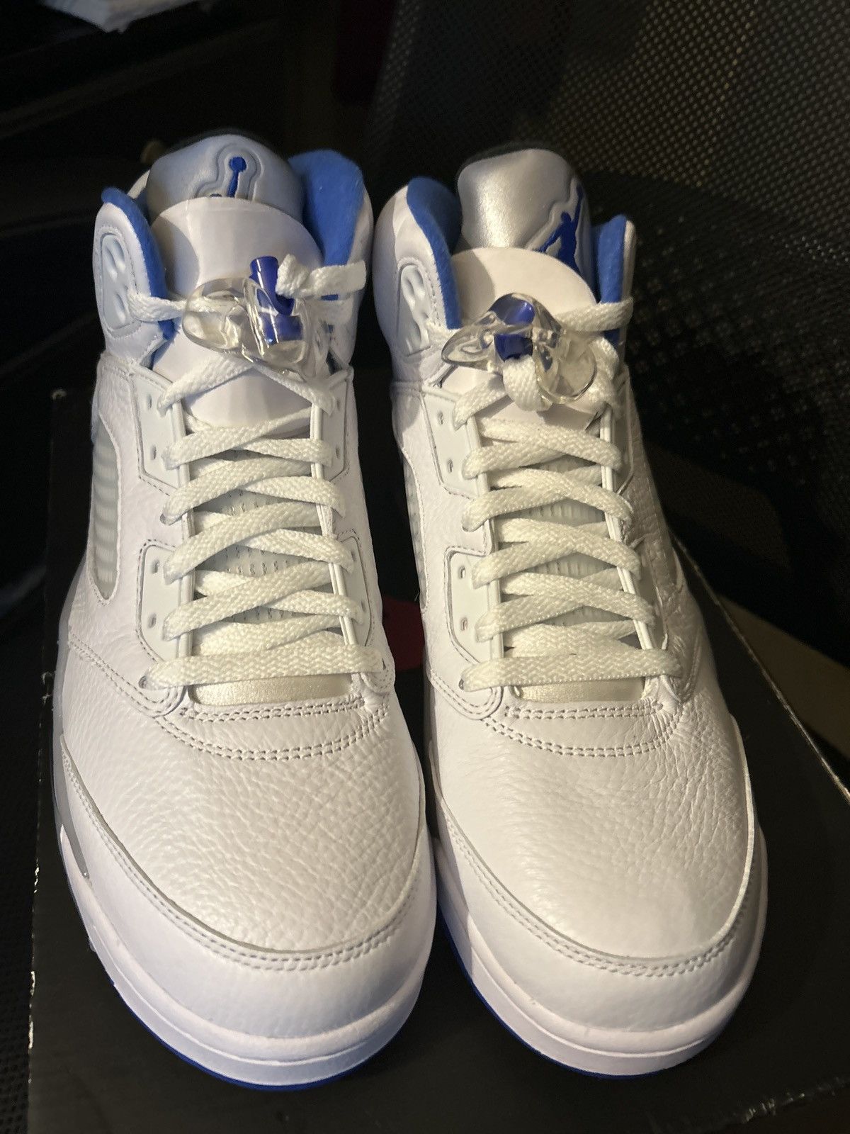 Jordan Brand Brand New Jordan Retro 5s White Stealth (2021) Size 10.5 M Size US 10.5 / EU 43-44 - 3 Thumbnail