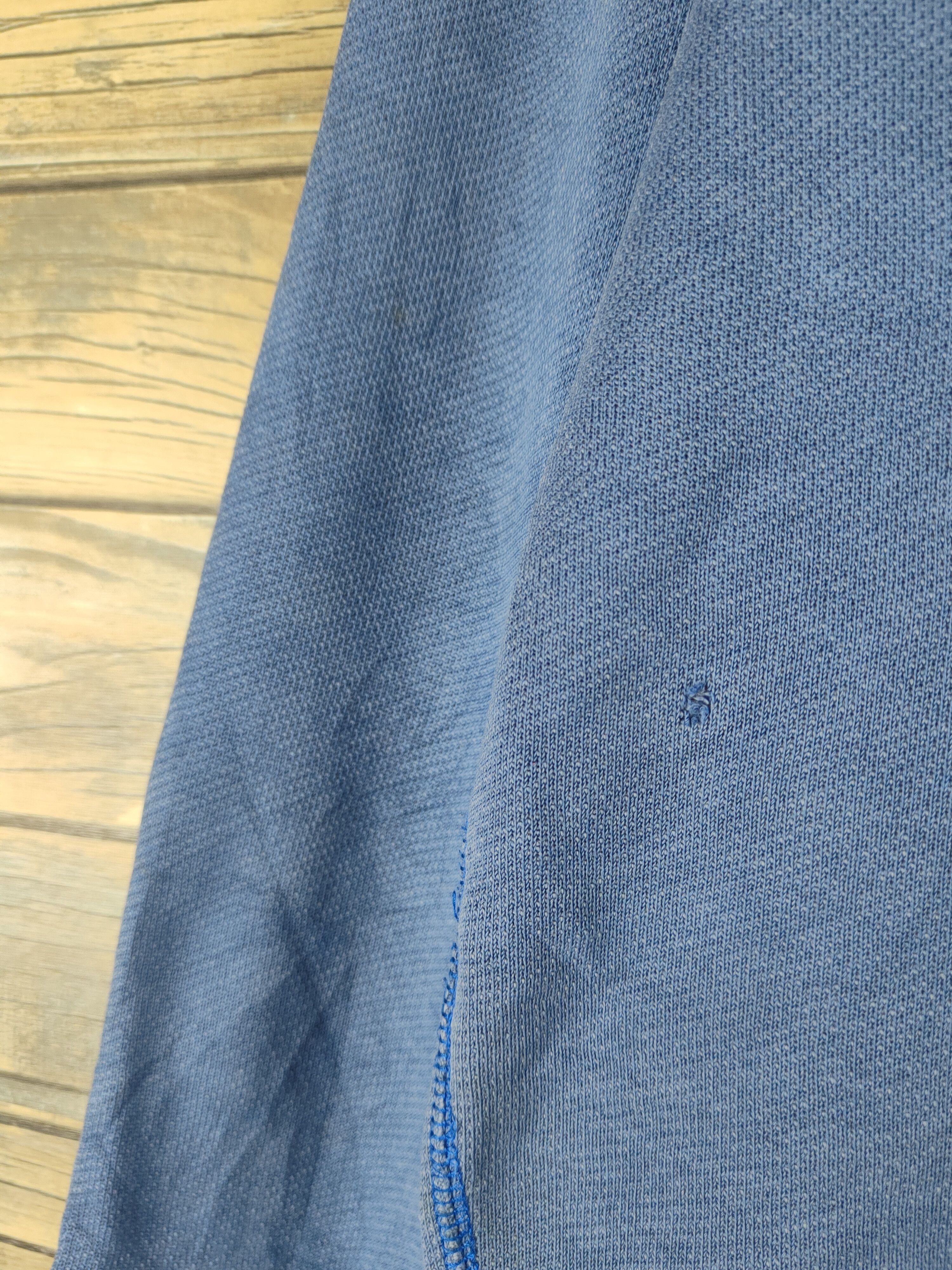 Nike Nike vintage Blue Hoodie Sweaters #W1189 Size US L / EU 52-54 / 3 - 4 Thumbnail