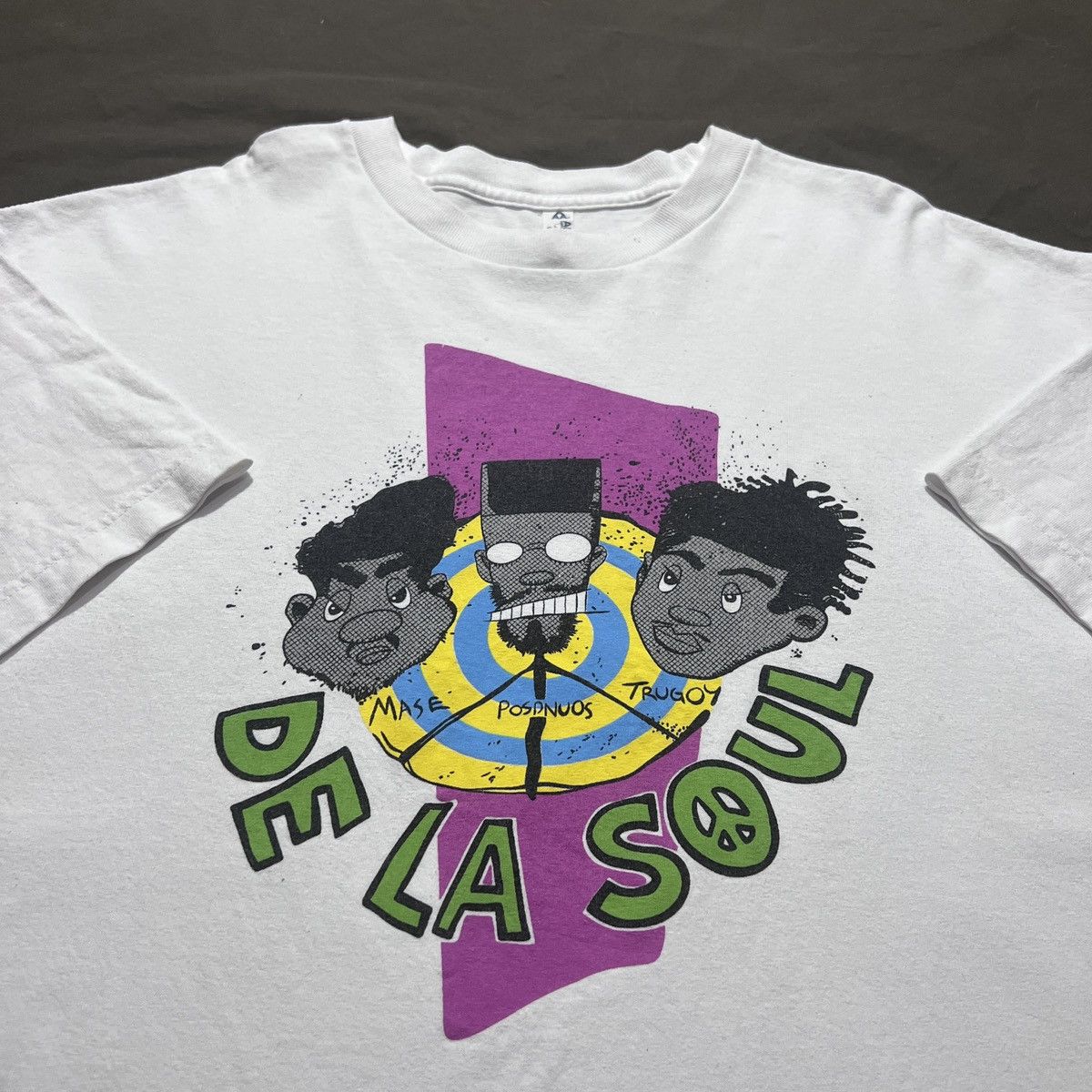 Rap Tees Vintage Y2K De La Soul Promo Tee XL Hip Hop Size US XL / EU 56 / 4 - 1 Thumbnail