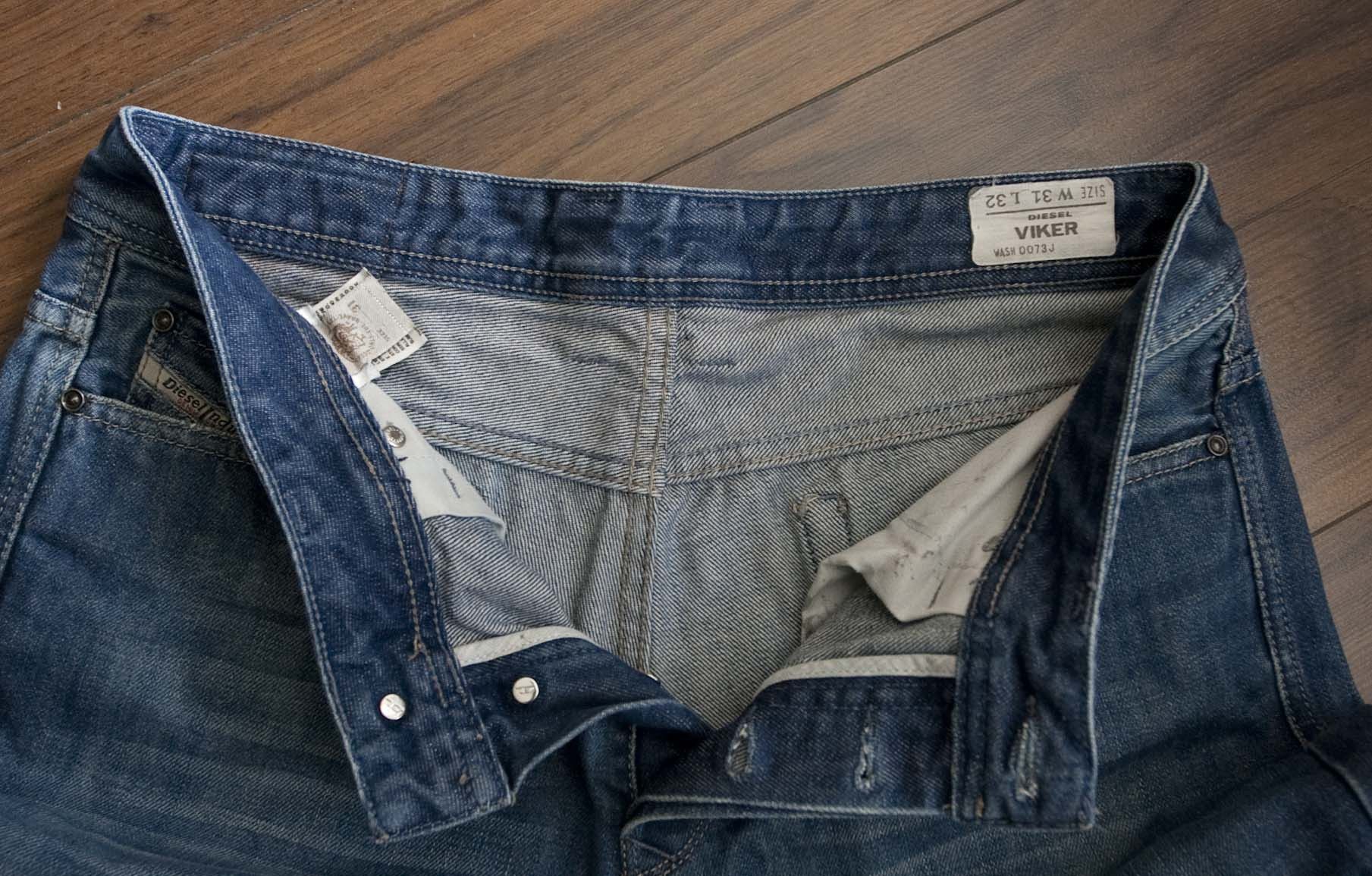 Diesel Diesel Viker Jeans Size 32x28 Blue Size US 32 / EU 48 - 9 Thumbnail