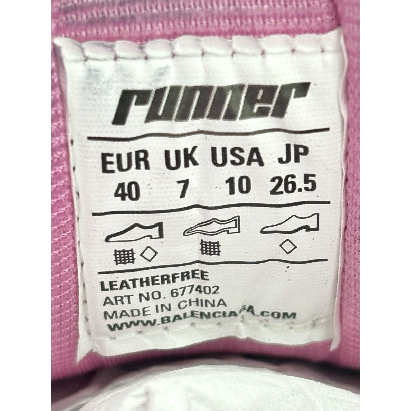 Balenciaga Size 40 EU - Balenciaga Runner ' Pink ' | BRAND NEW! Size US 10 / IT 40 - 16 Thumbnail