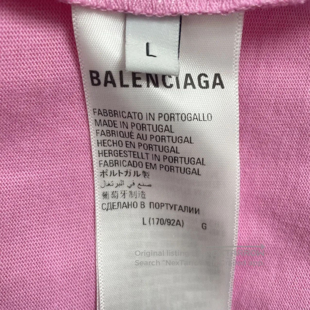 Balenciaga Pink Short. Size US L / EU 52-54 / 3 - 8 Thumbnail