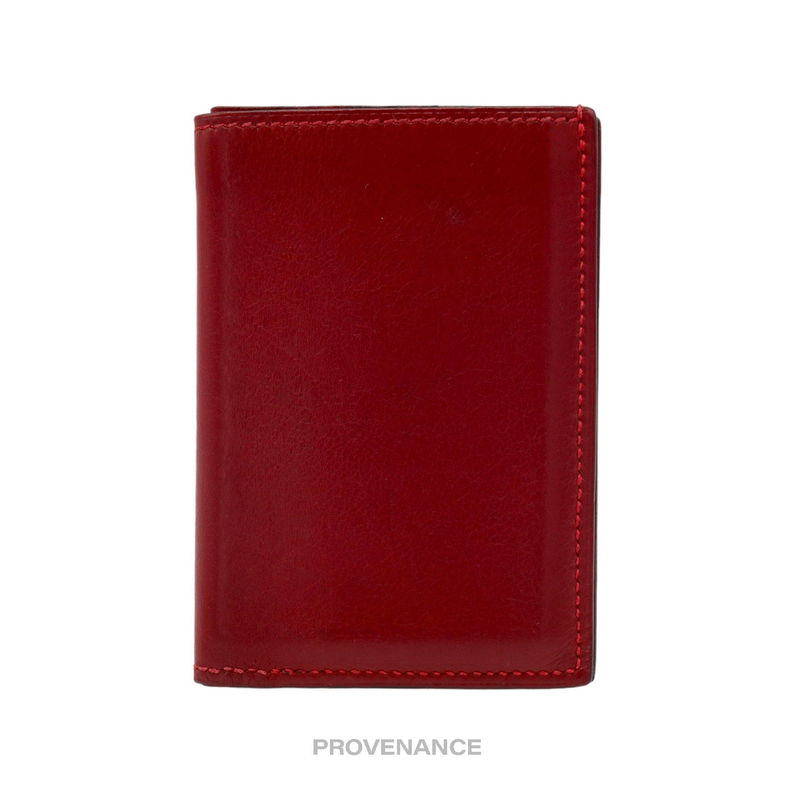 Hermes 🔴 Hermès CardholderWallet - Red Box Calfskin Leather Size ONE SIZE - 3 Thumbnail