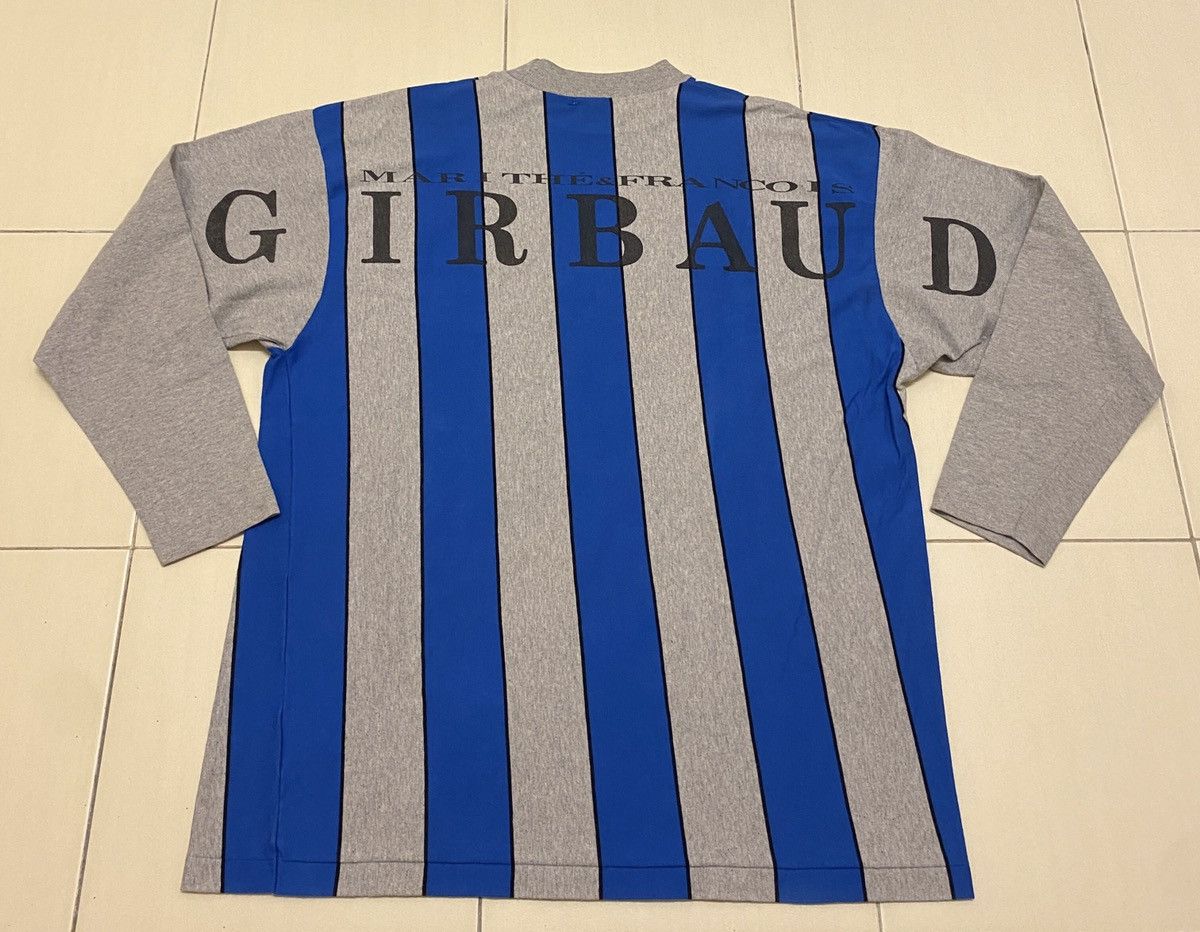 Marithe + Francois Girbaud Vintage MFG Stripe Long Sleeve Tshirt Size US L / EU 52-54 / 3 - 1 Thumbnail