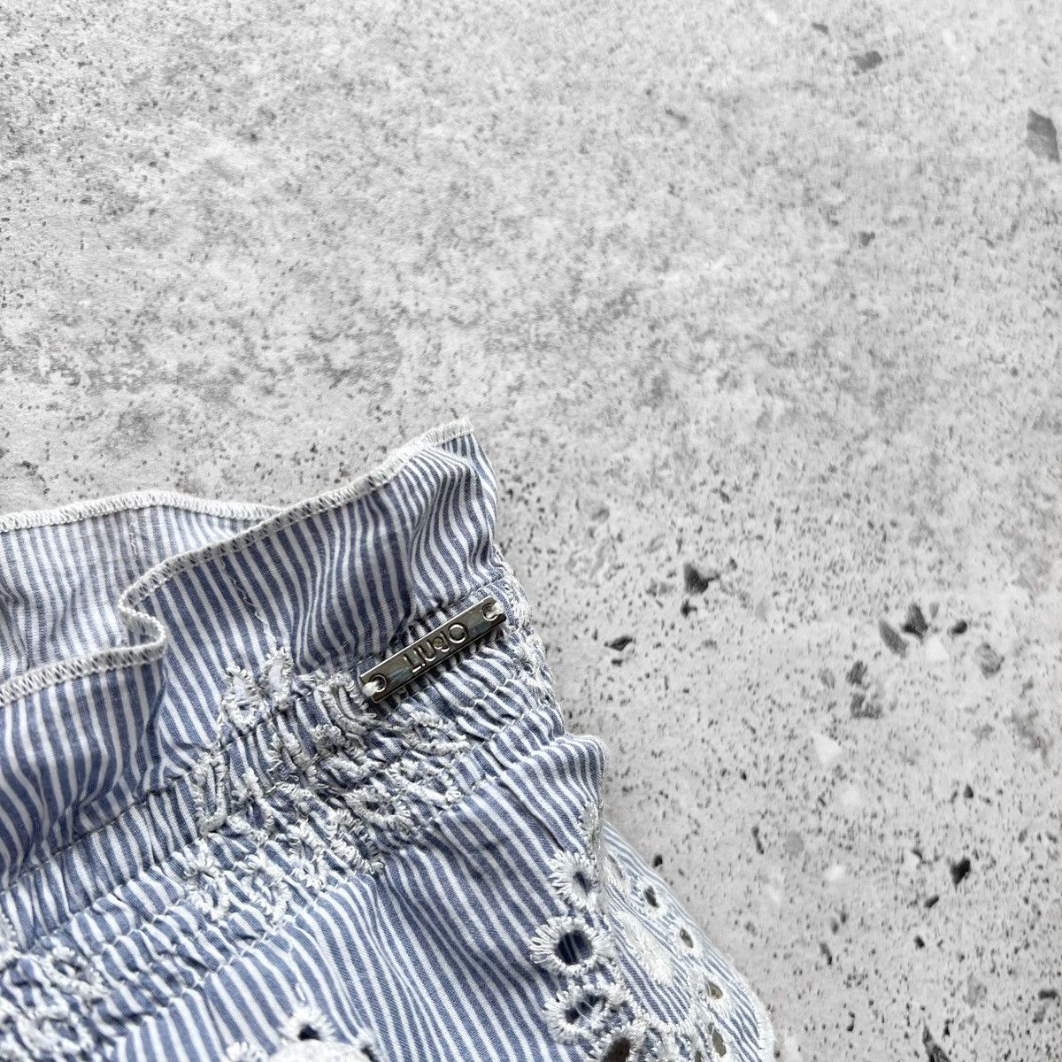 Liu Jo Liu Jo Milano Women’s Premium Blue Top Blouse Size M / US 6-8 / IT 42-44 - 5 Thumbnail