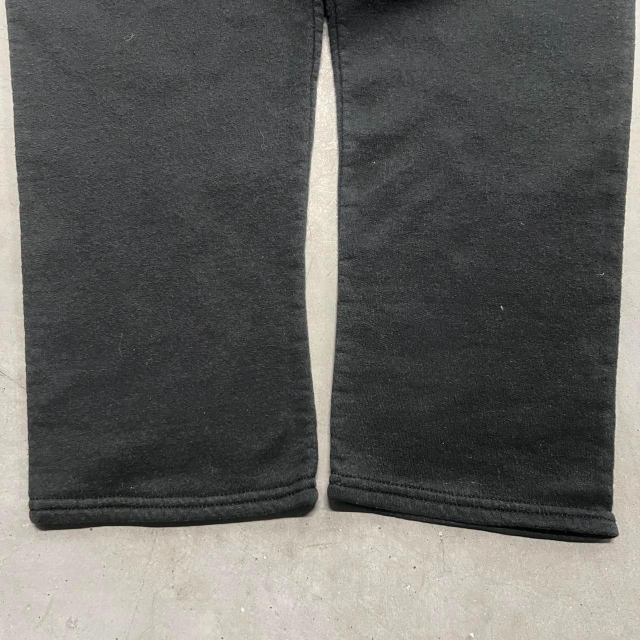 Vintage Crazy Vintage Y2K/2000s Black Grunge Sweatpants! Size US 34 / EU 50 - 4 Thumbnail