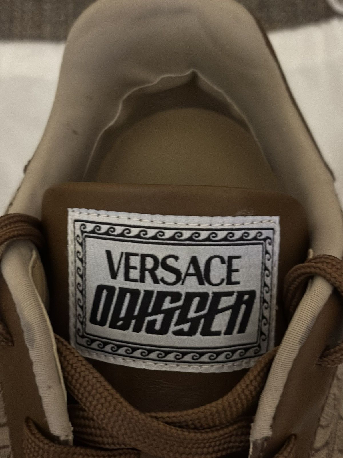 Versace Versace Odissea Versace Logo All Over Brown Size 10 Size US 10 / EU 43 - 4 Thumbnail